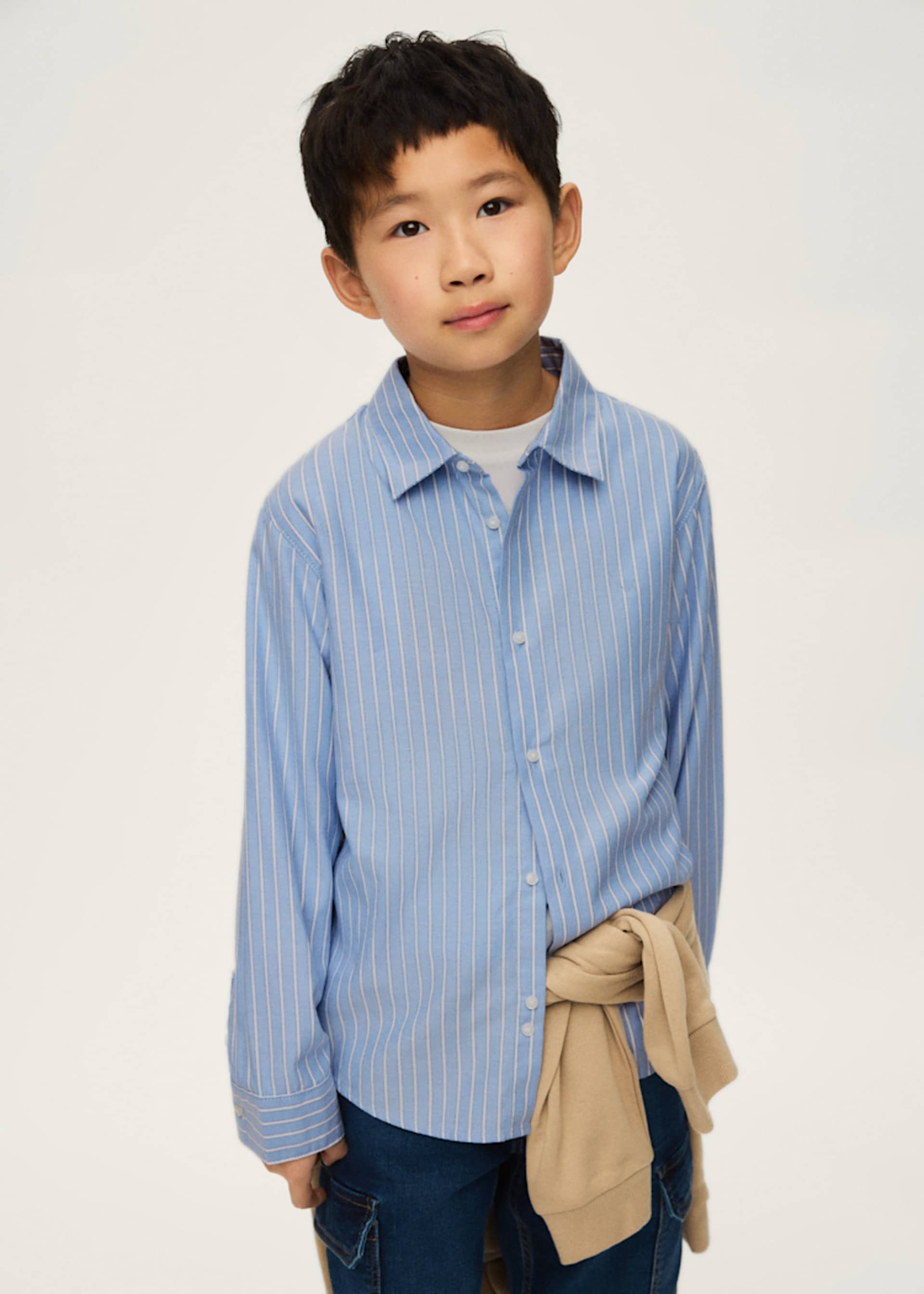 Hemd basic Teenager Jungen