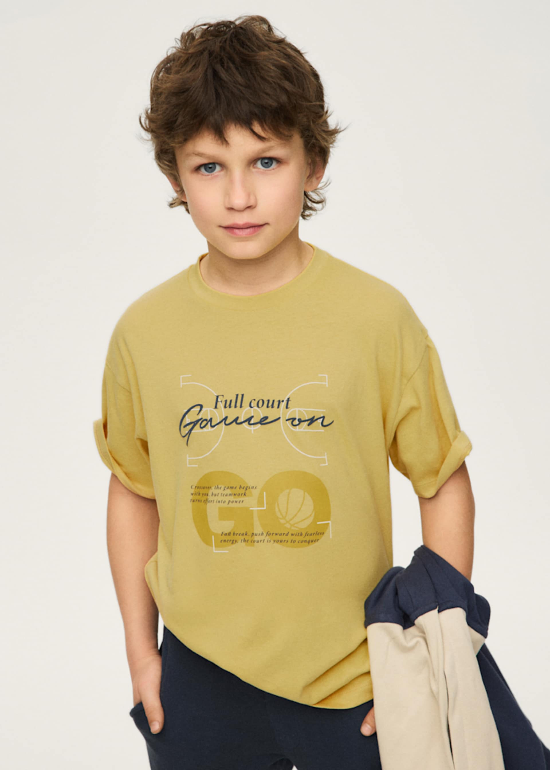 Tricou cu print baiat