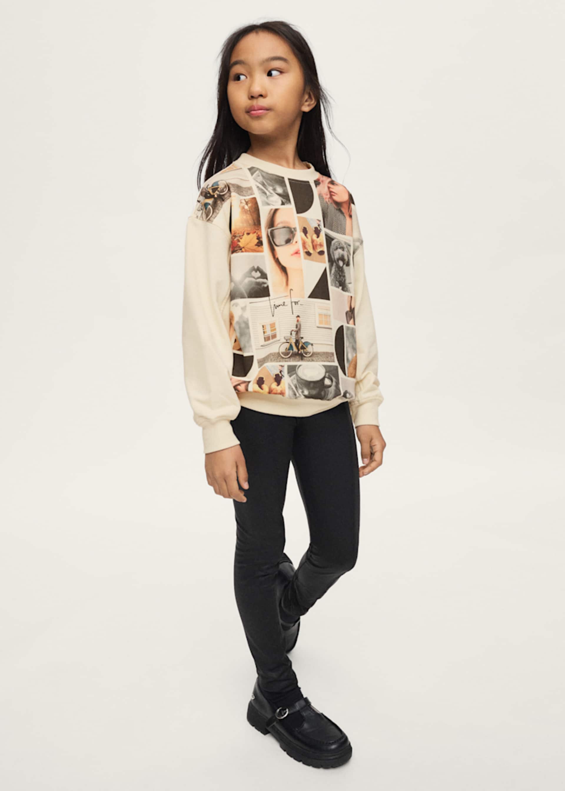 Conjunto leggings e camisola rapariga
