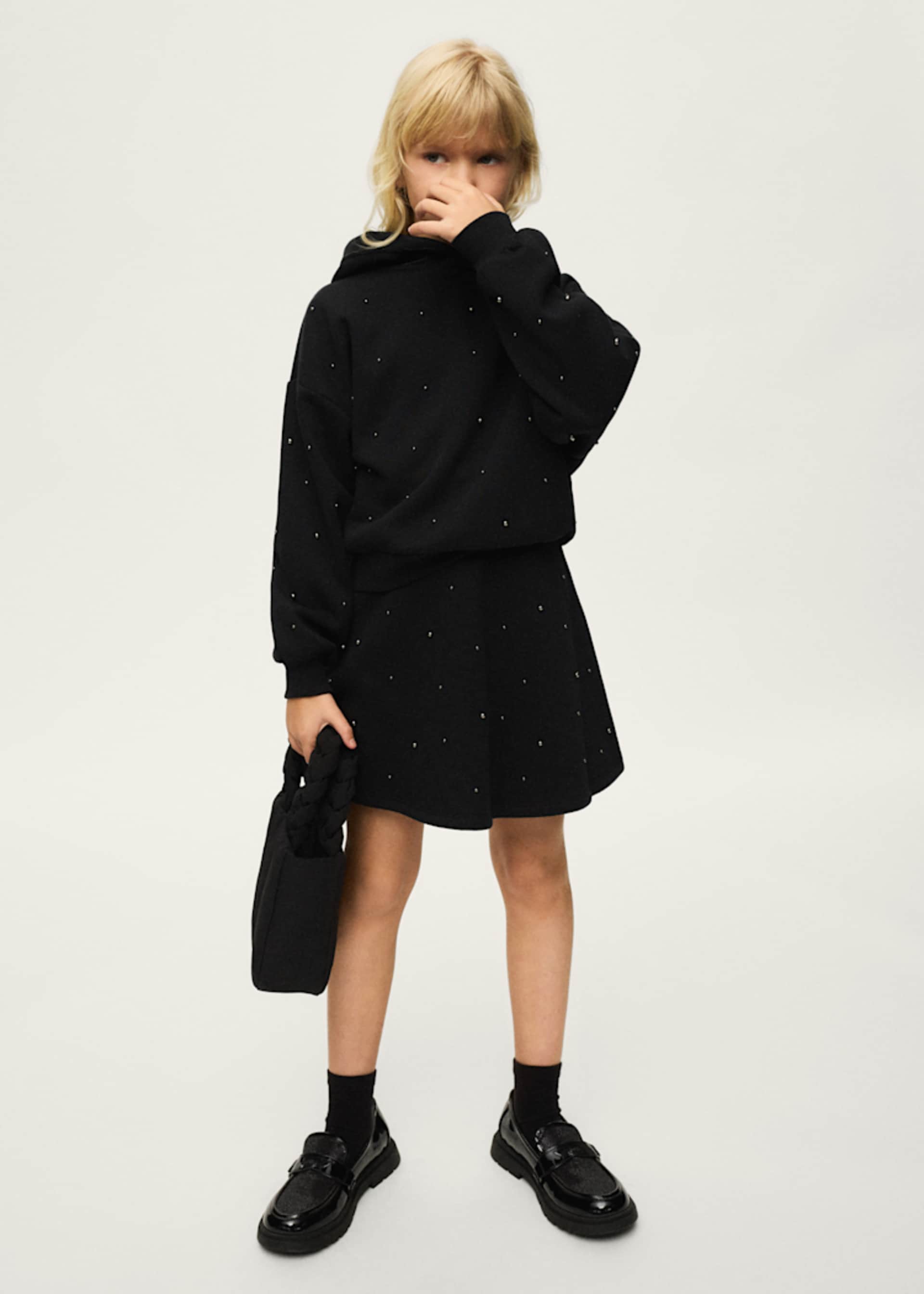 Ensemble jupe et sweat fille