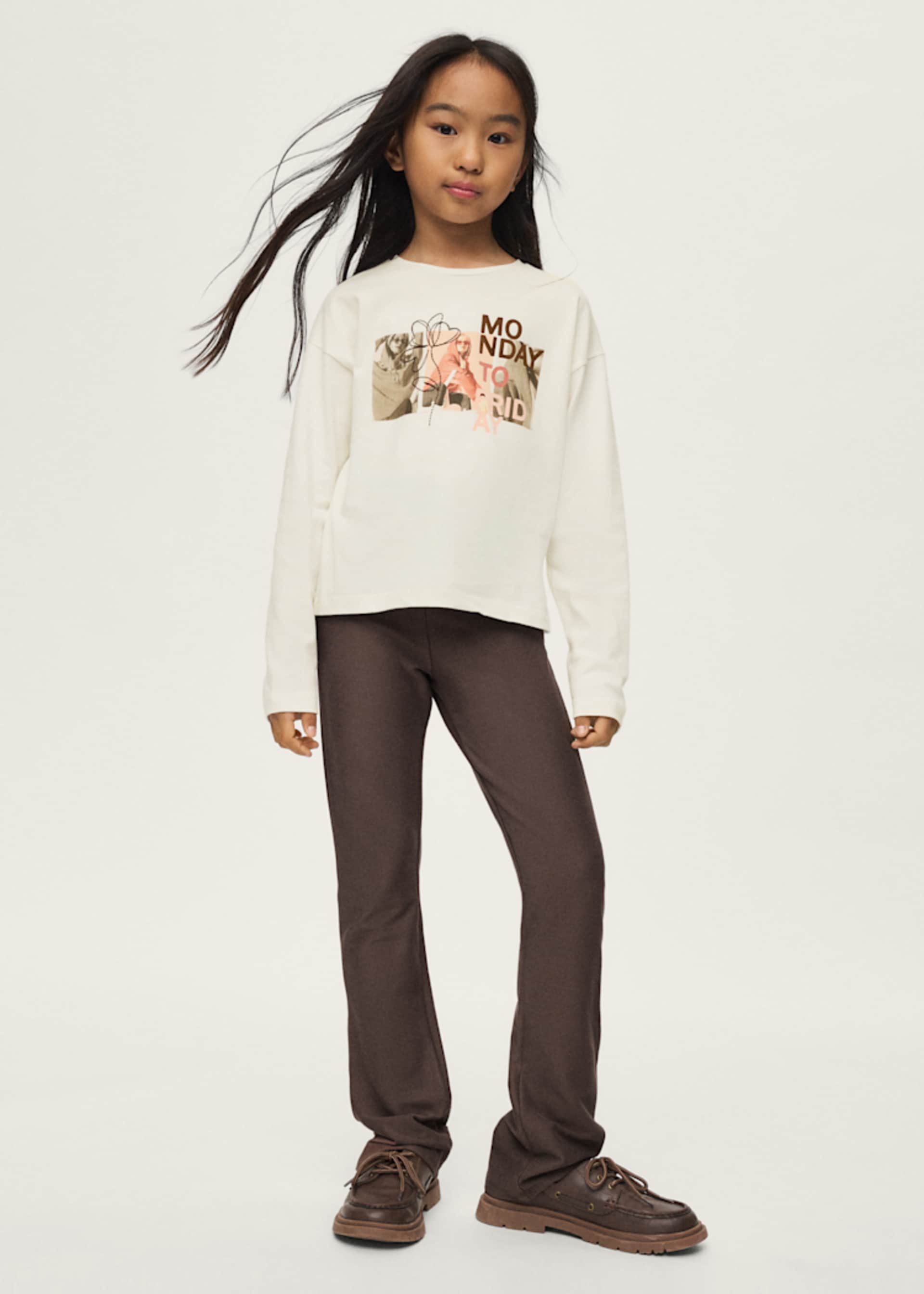 Conjunto leggings e camisola rapariga