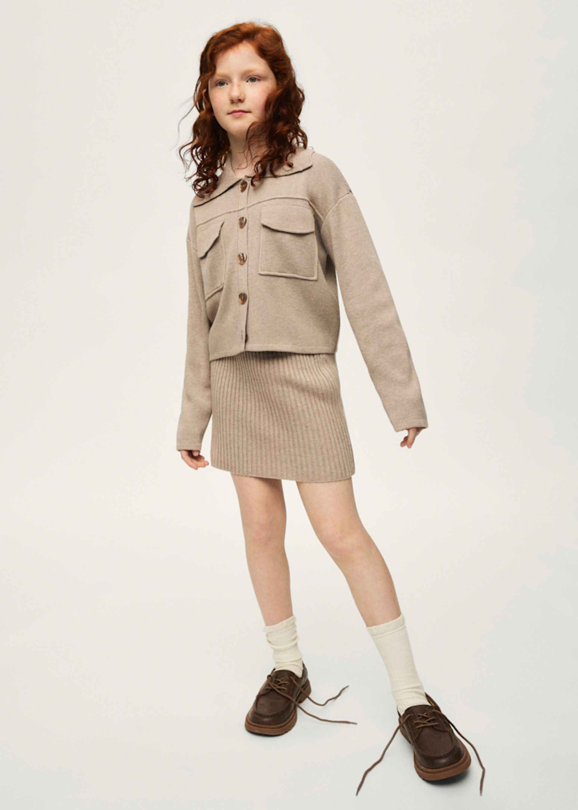 Girl Ribbed Skirt Girl Ribbed Skirt
