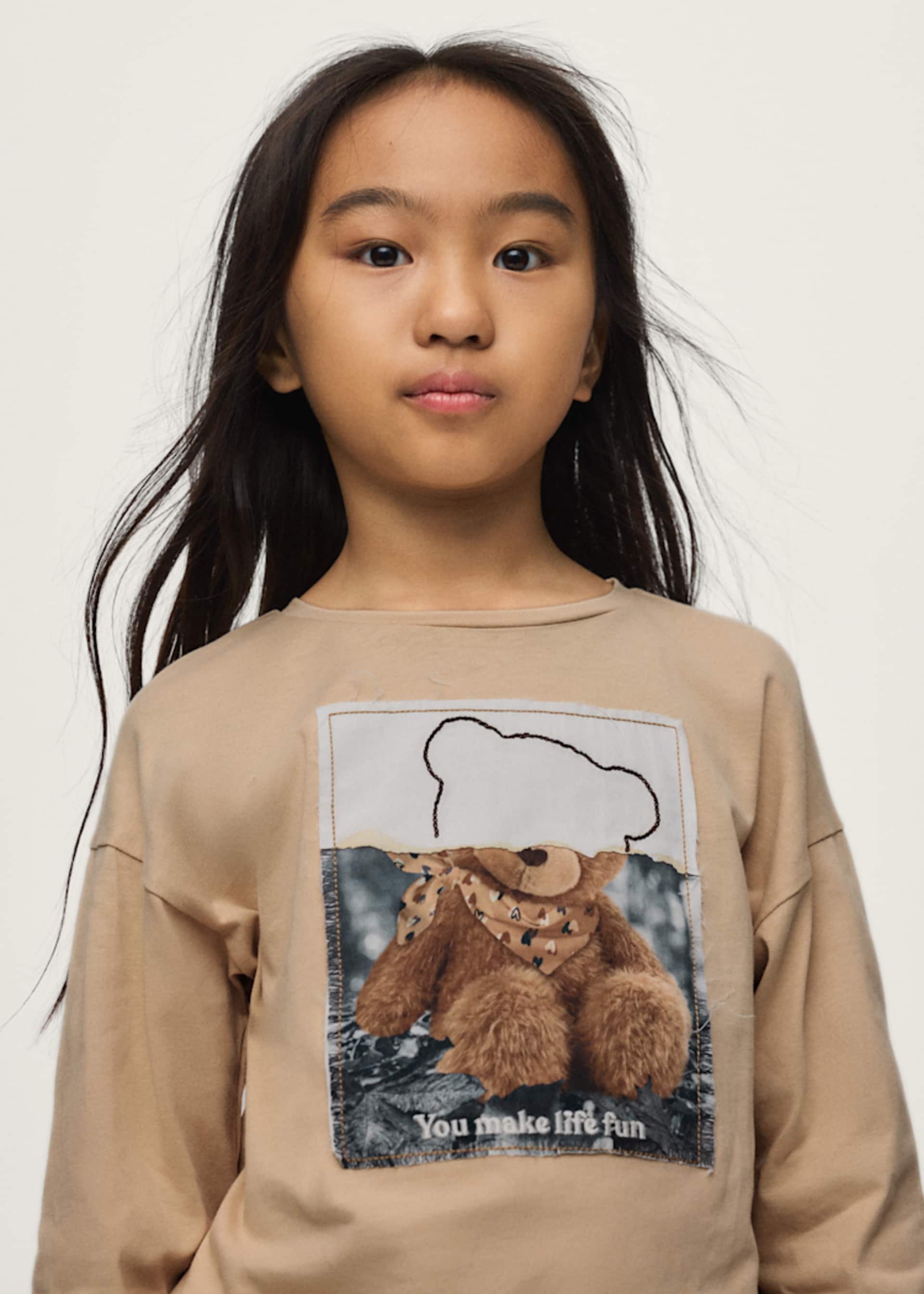 Camisola serigrafia rapariga