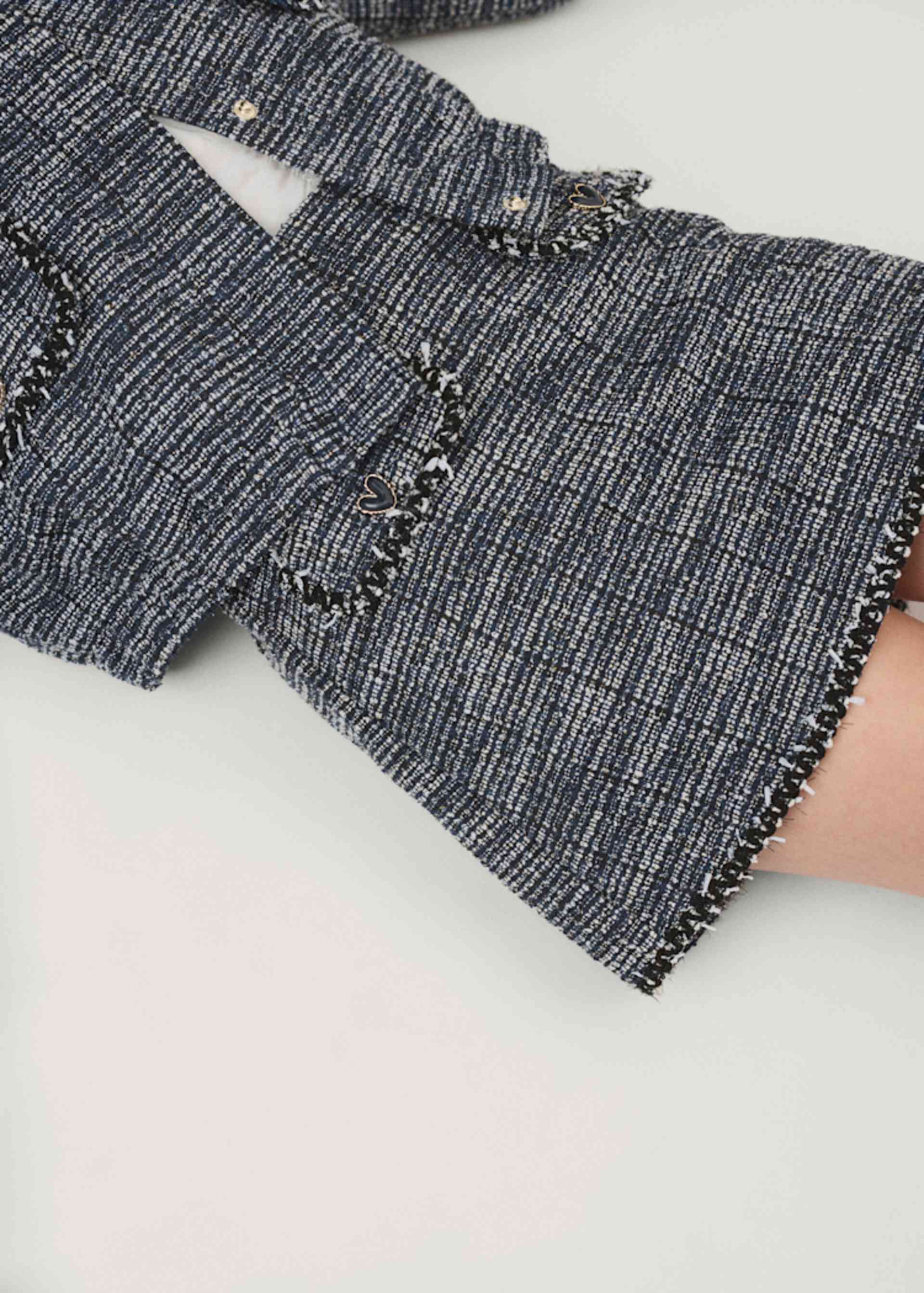 Tweed-Hosenrock Teenager Mädchen Tweed-Hosenrock Teenager Mädchen