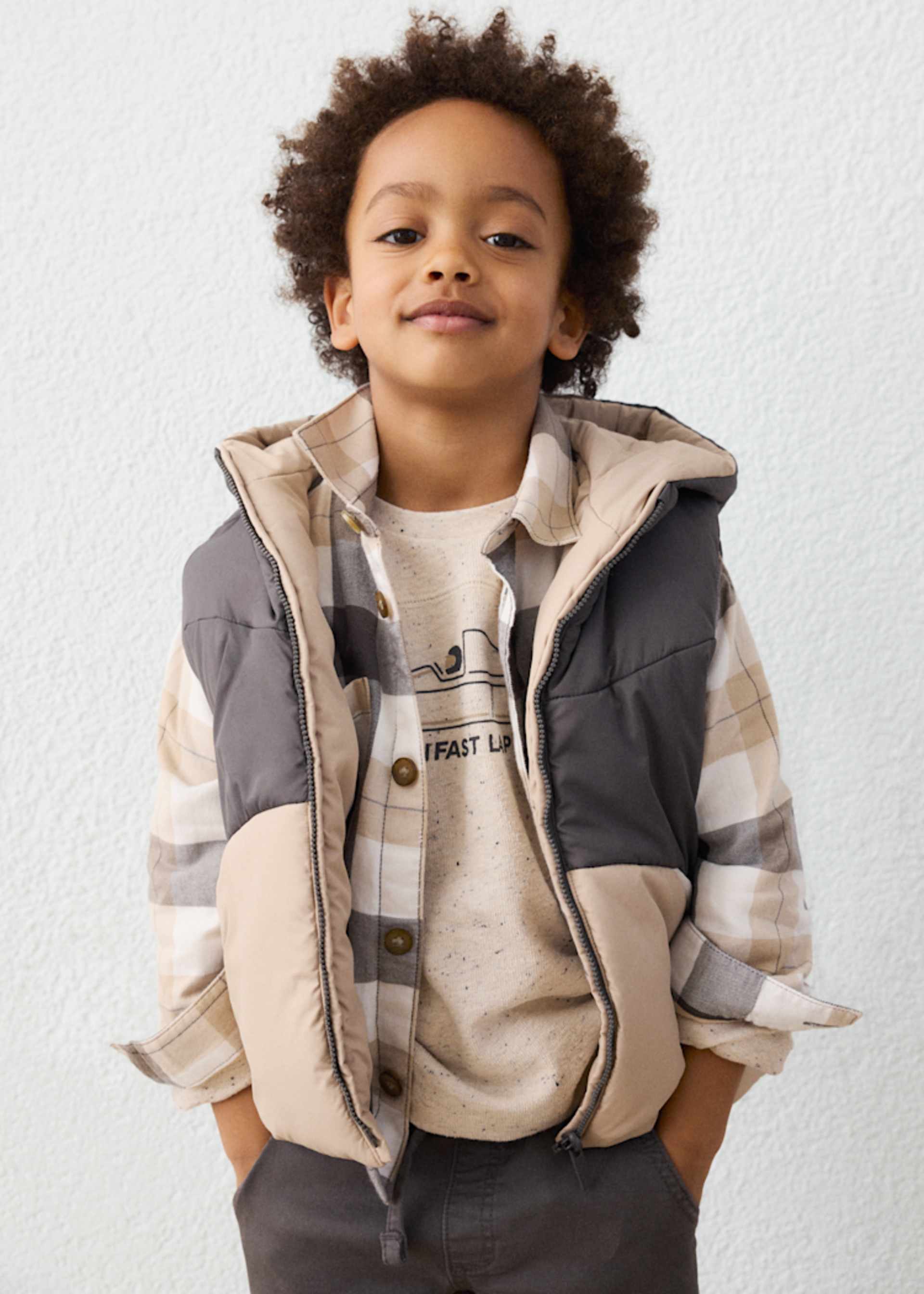 Chaleco reversible niño Chaleco reversible niño