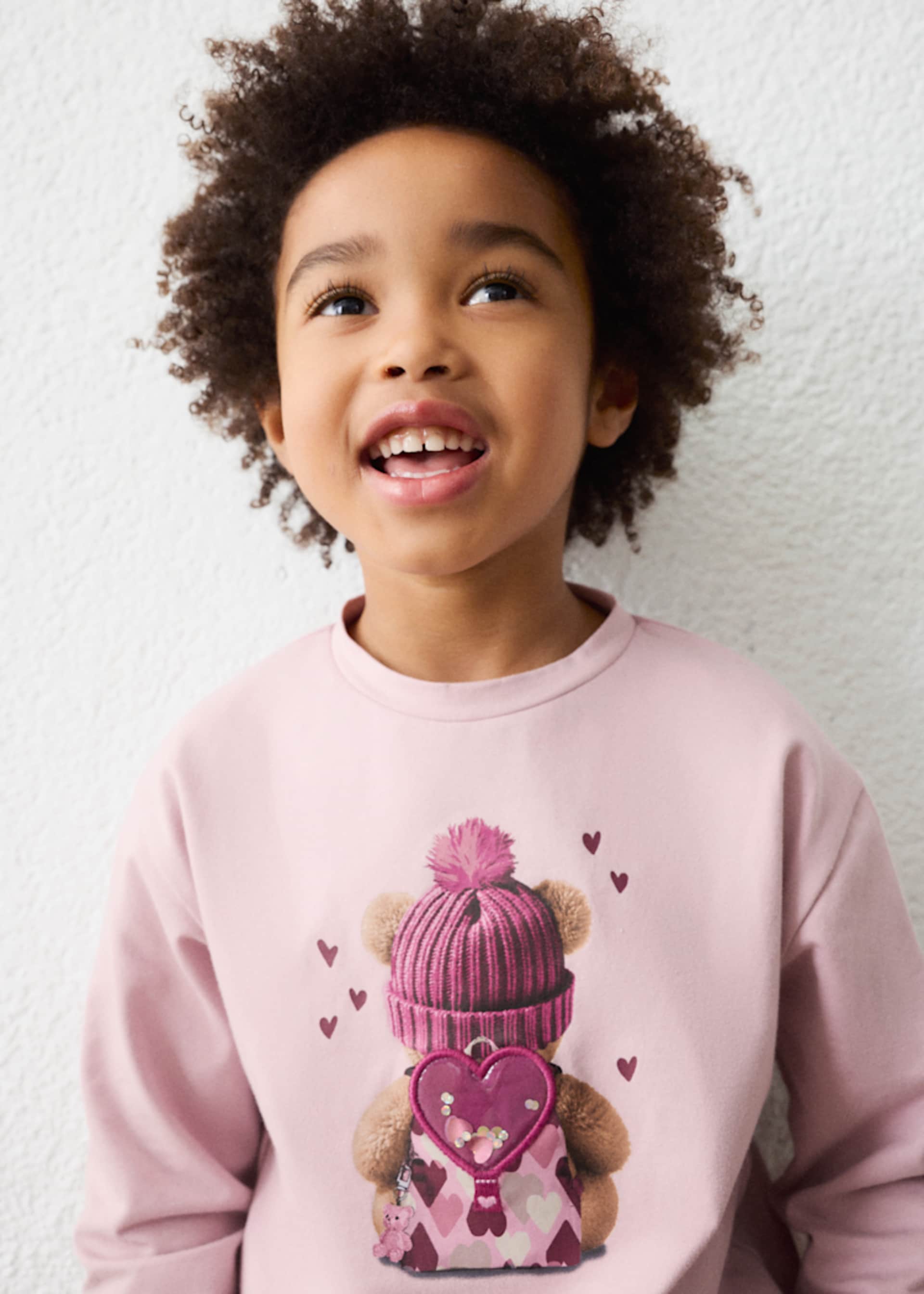 Maglietta orso bambina