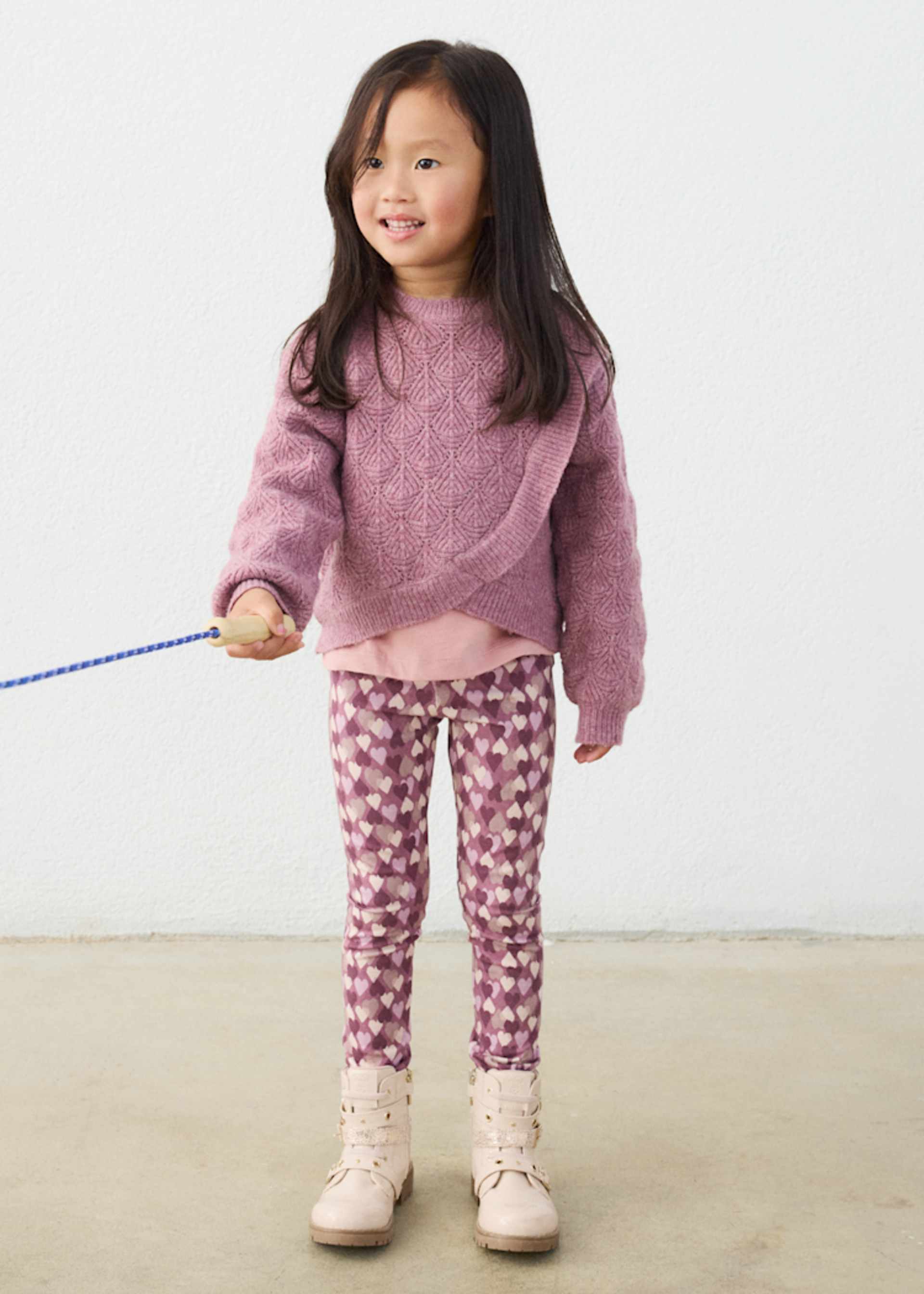 Girl Asymmetric Sweater