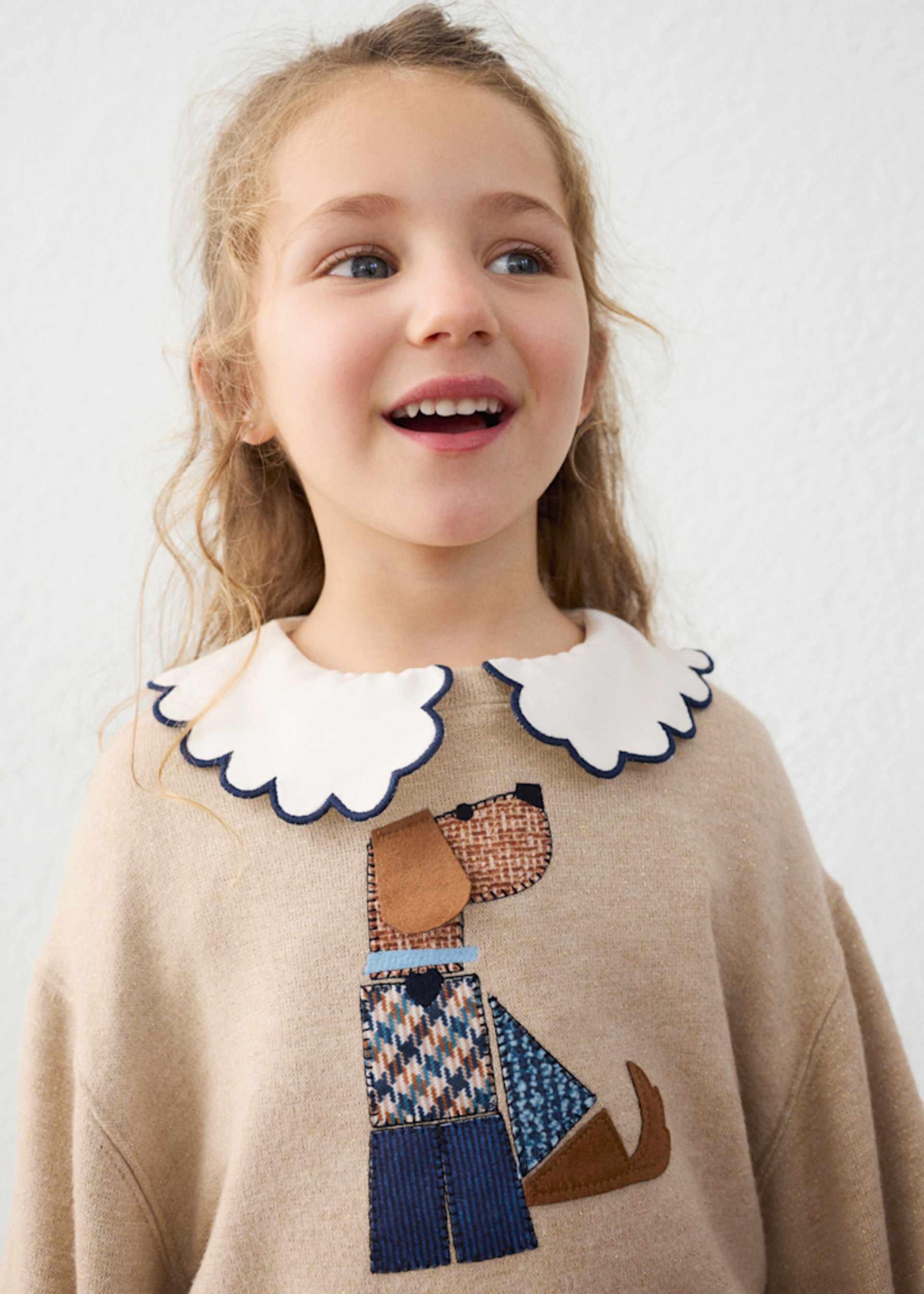 Sudadera perro niña