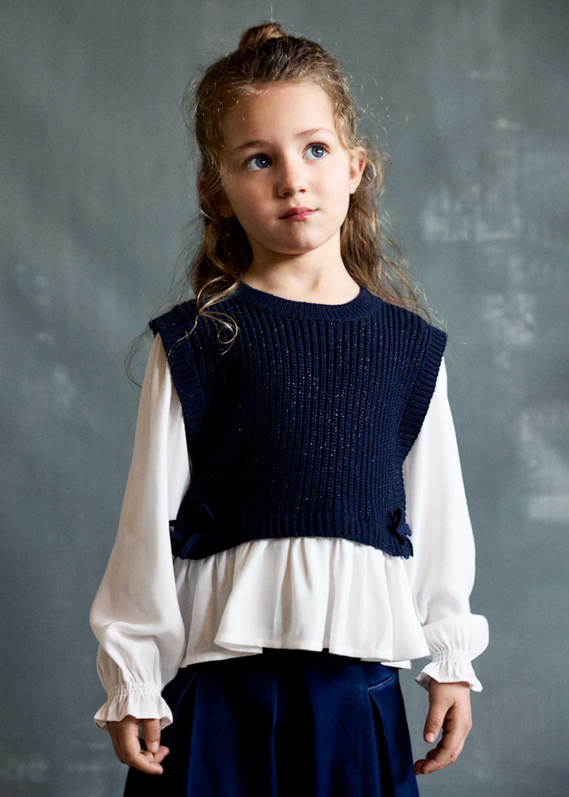 Maglietta con top bambina Maglietta con top bambina