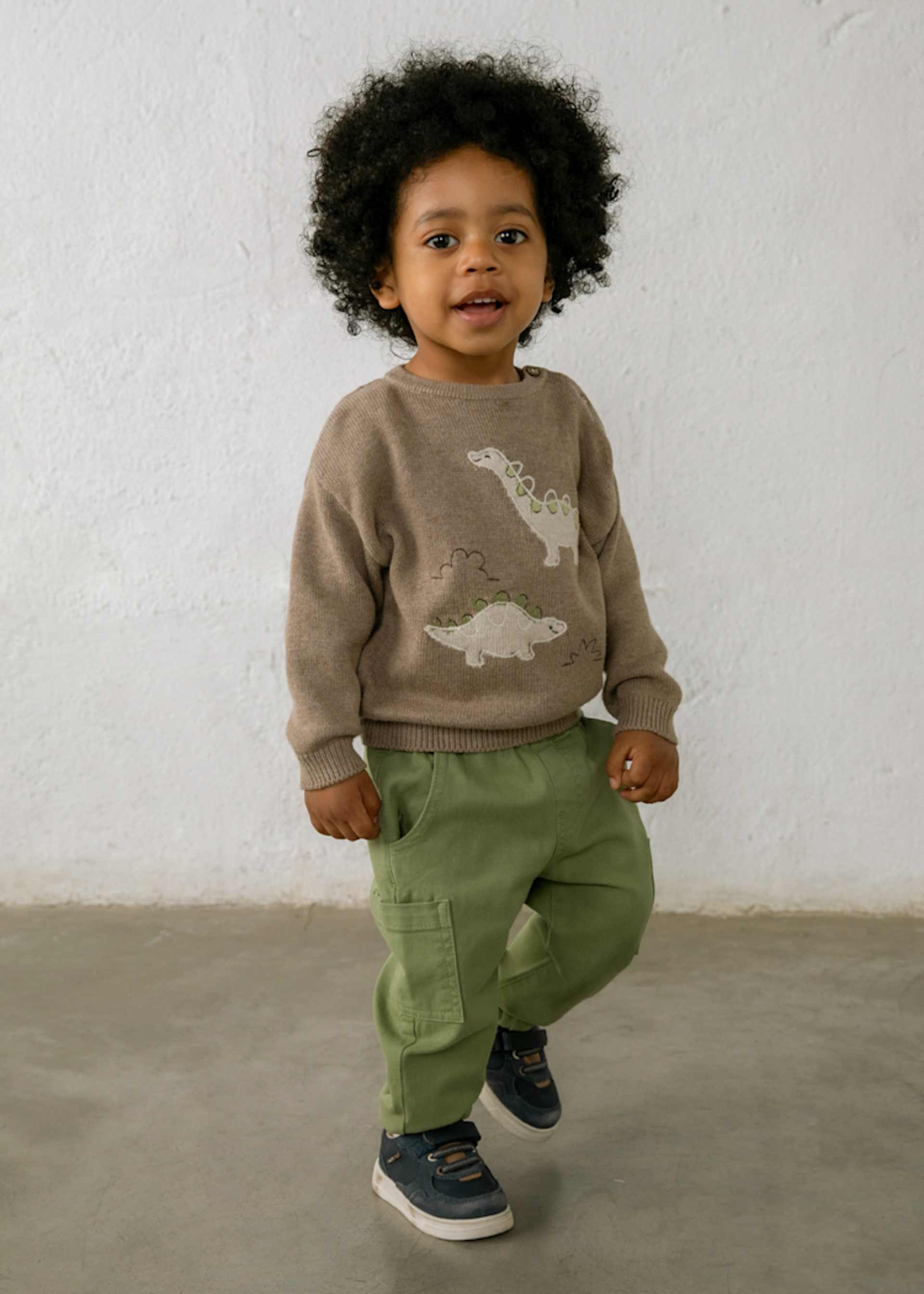 Camisola intarsia bebé