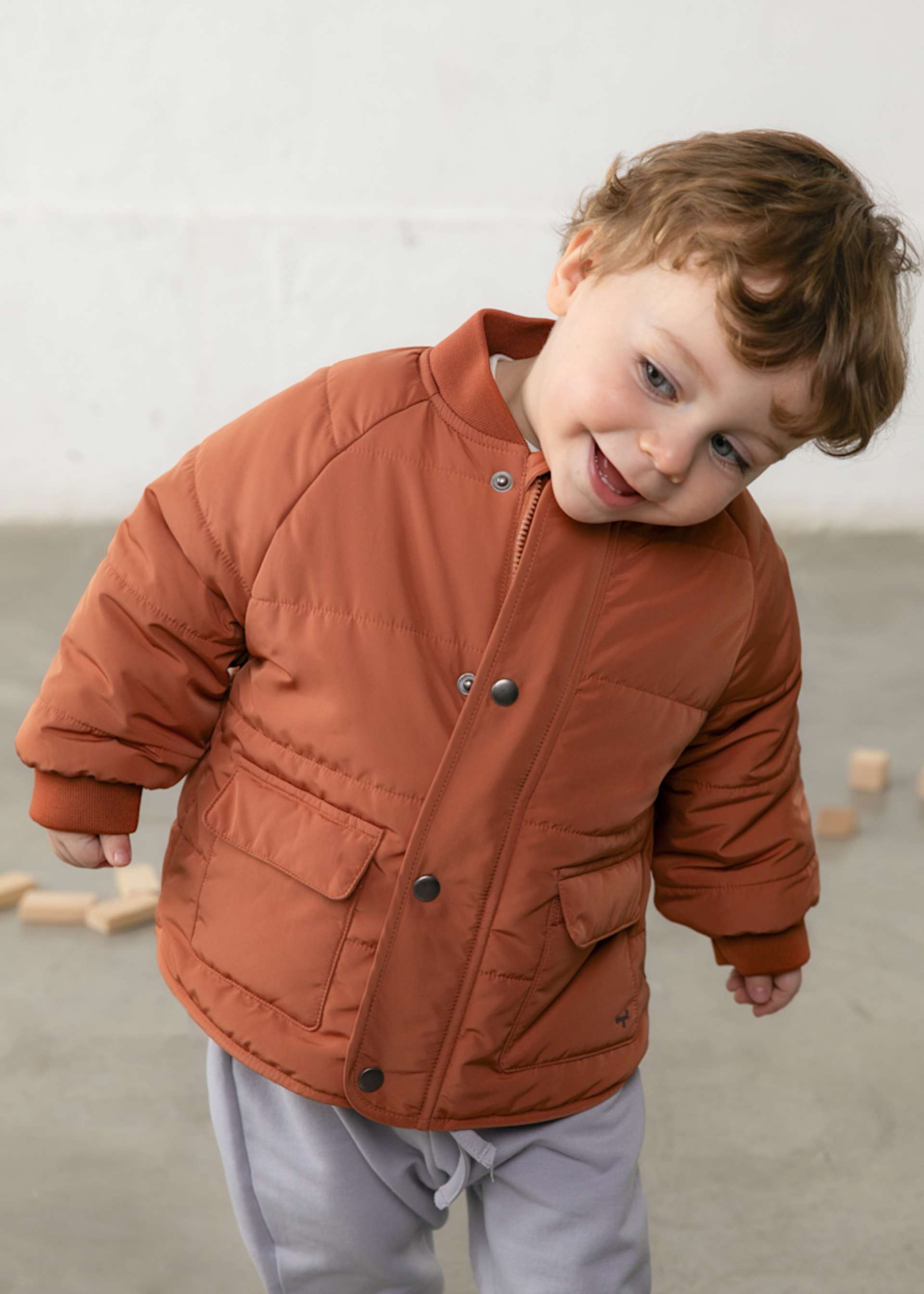 Kurtka pikowana soft dla niemowlęcia
