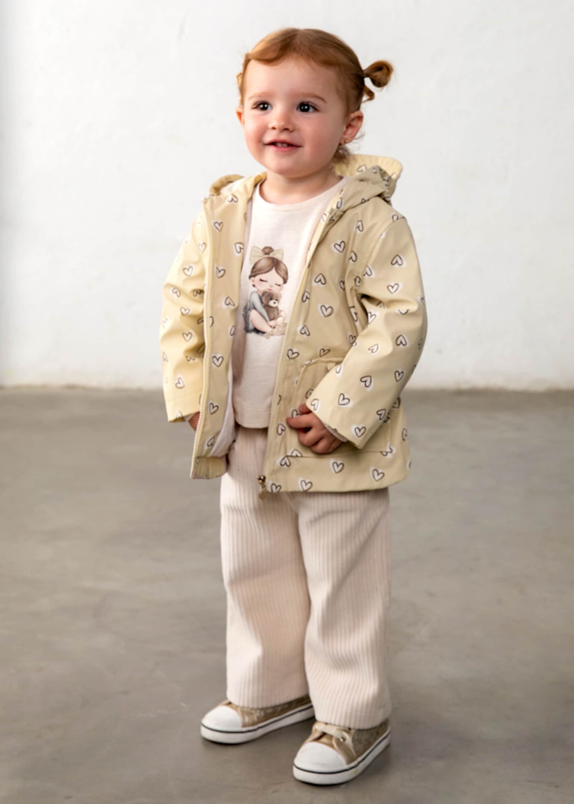 Regencape gemustert Baby