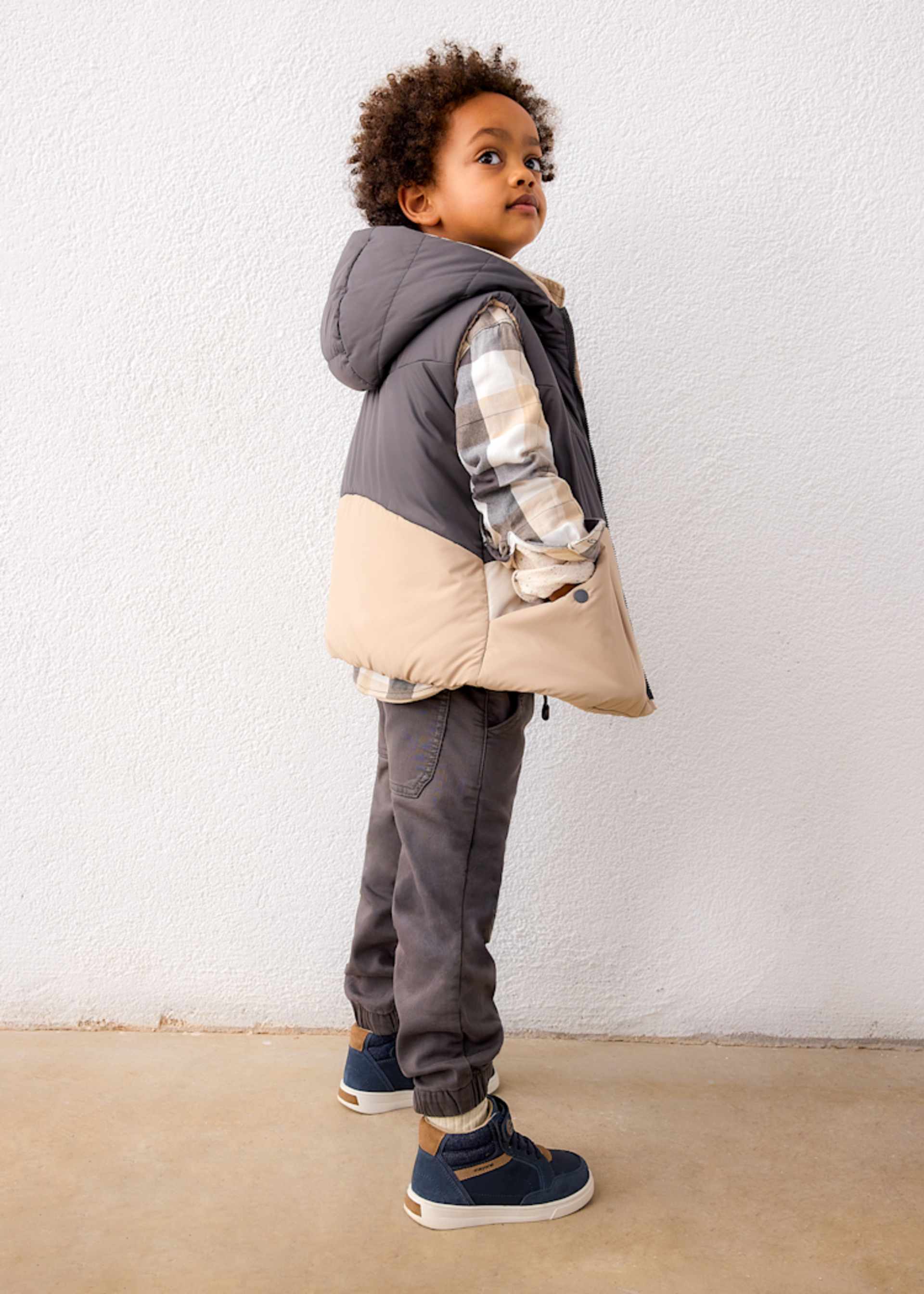Chaleco reversible niño Chaleco reversible niño