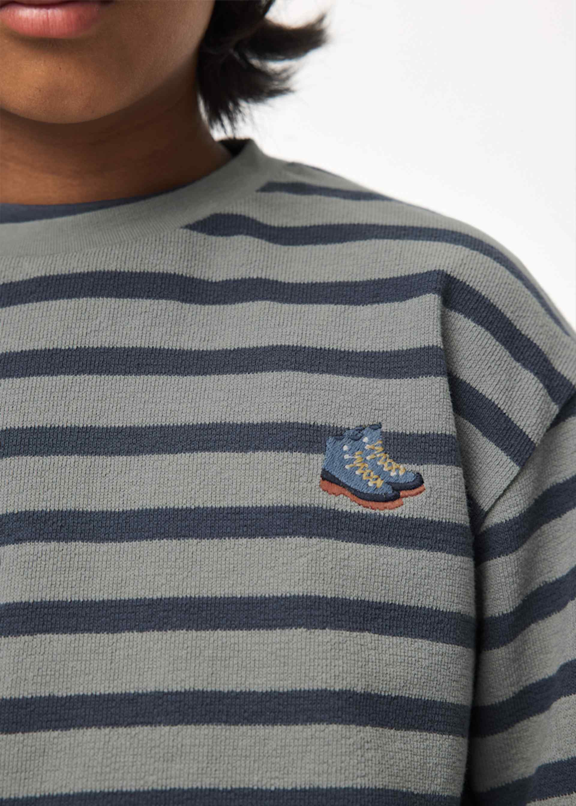 Camisola riscas Boston Kids