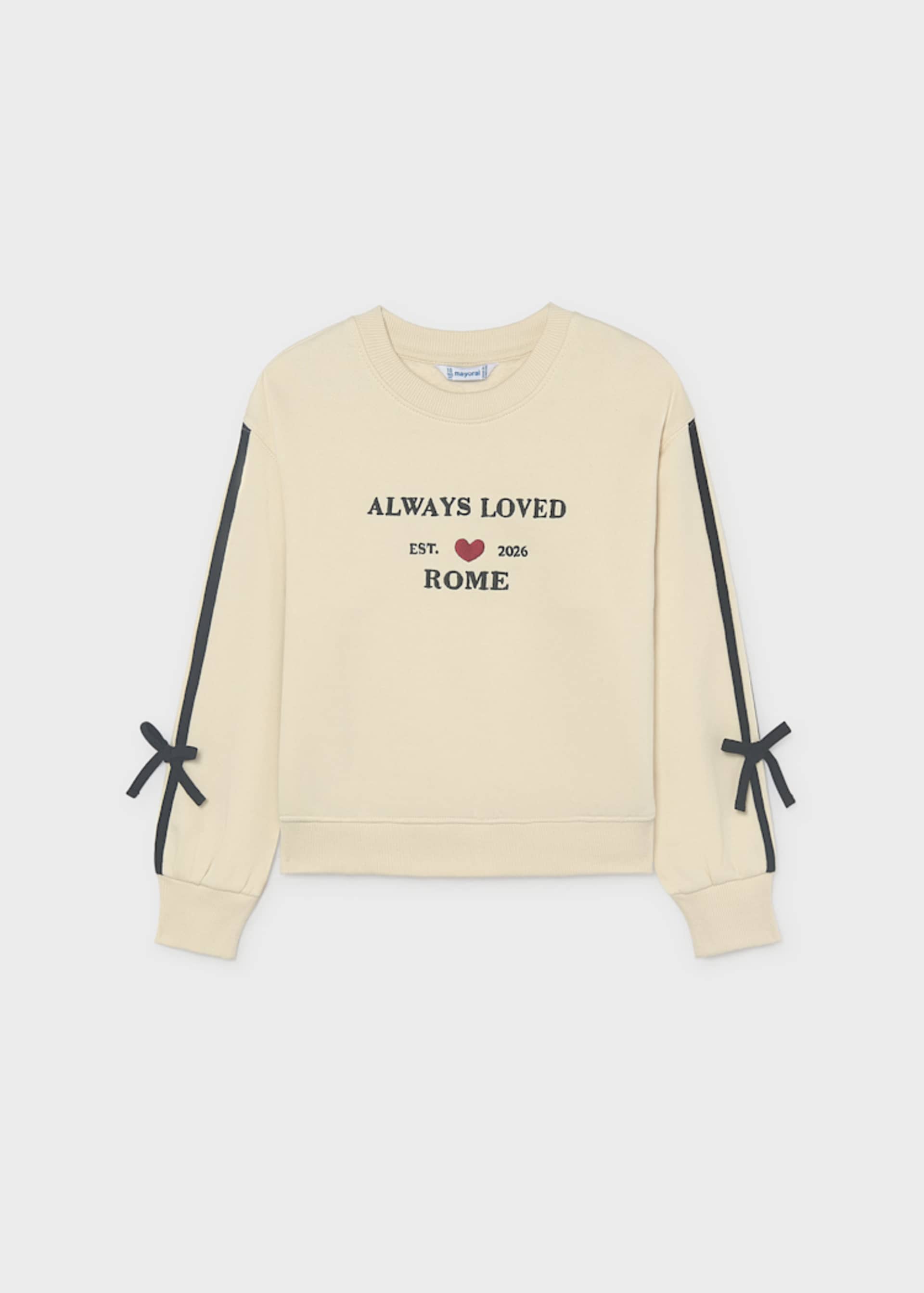Girls' embroidered sweatshirt Girls' embroidered sweatshirt