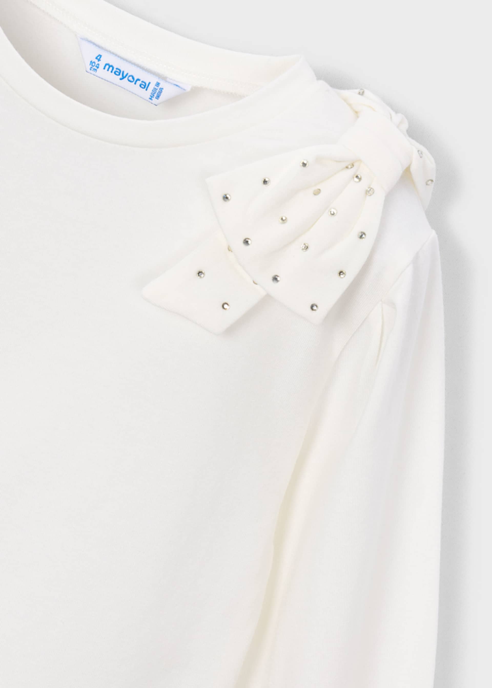 Tricou cu funda fetita