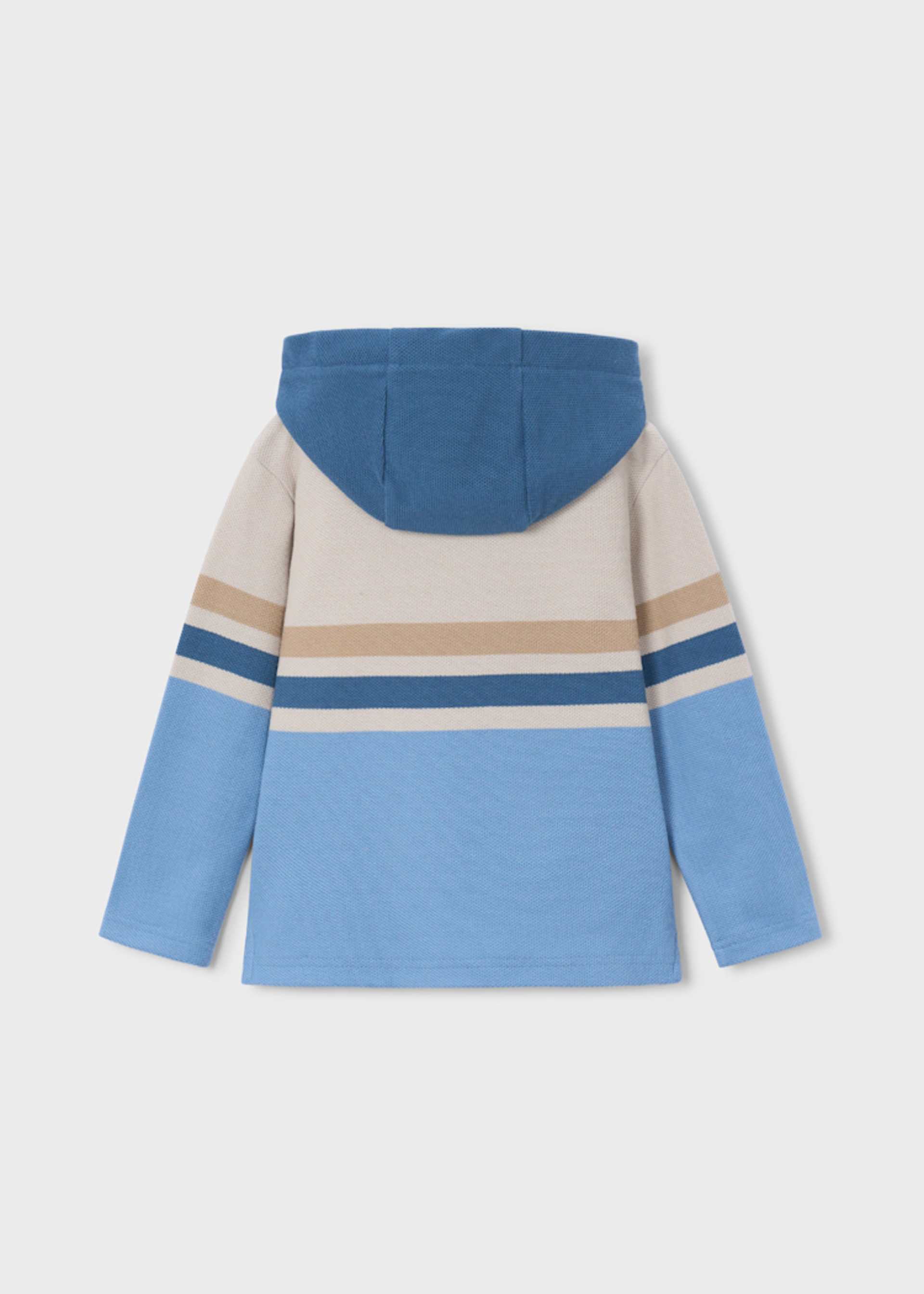 Kapuzen-Poloshirt Jungen