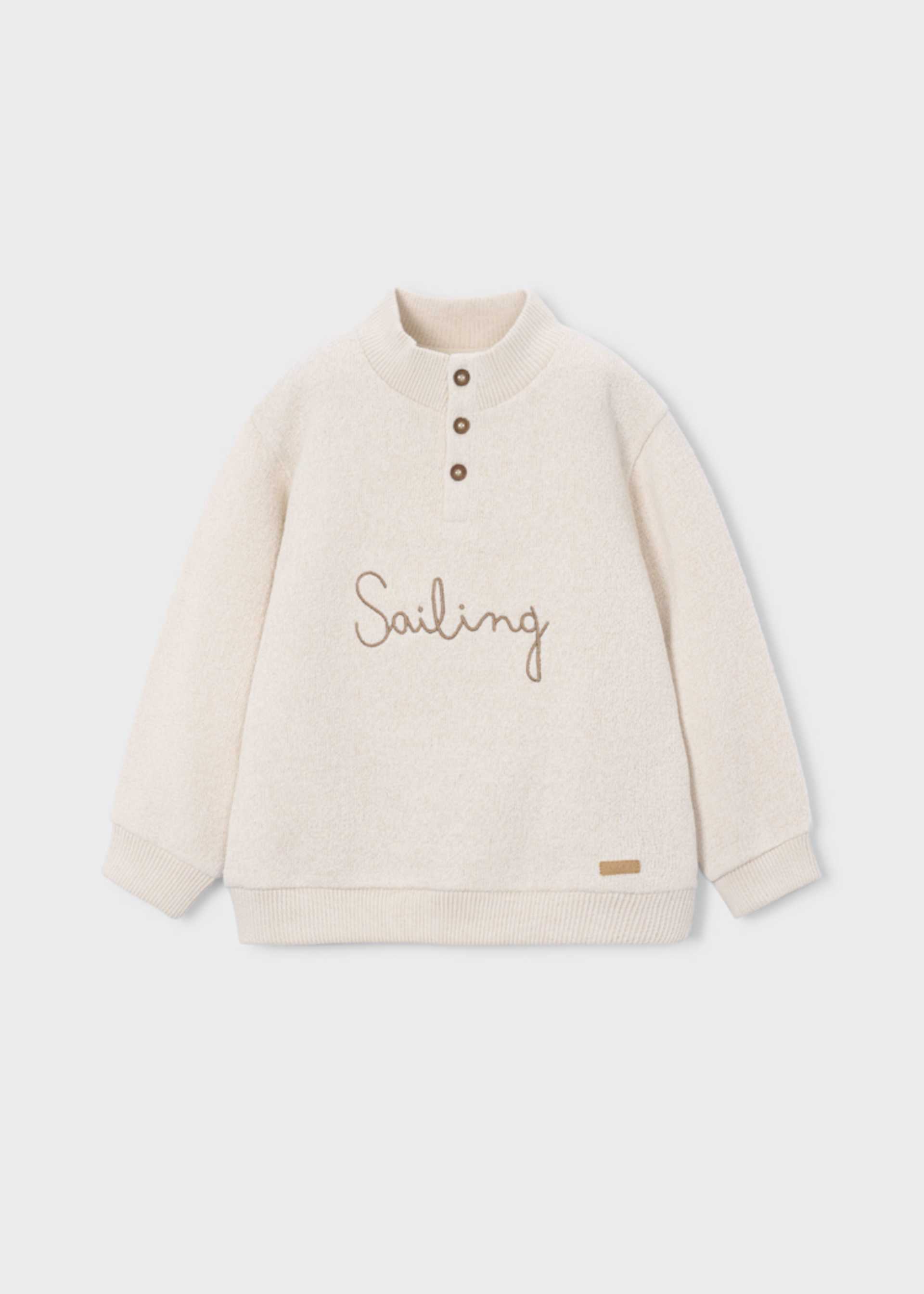Sweatshirt bestickt Jungen