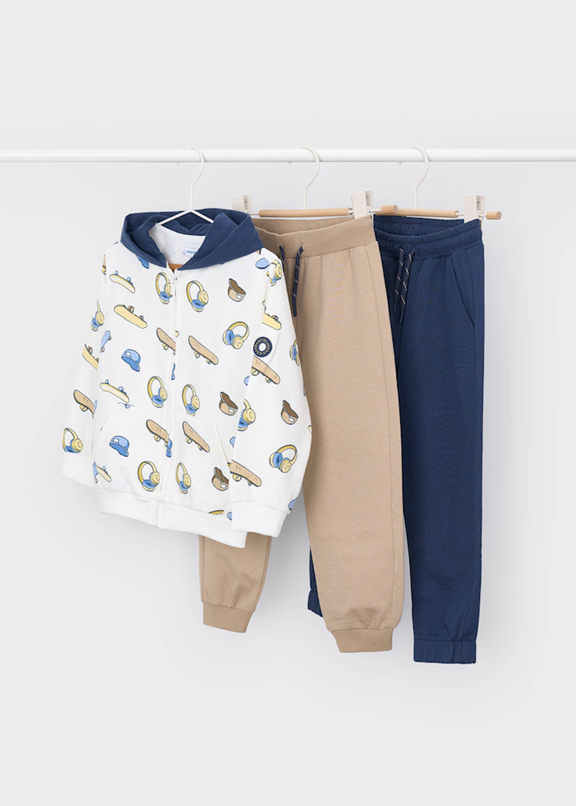 Jogginganzug 2 Hosen gemustert Jungen