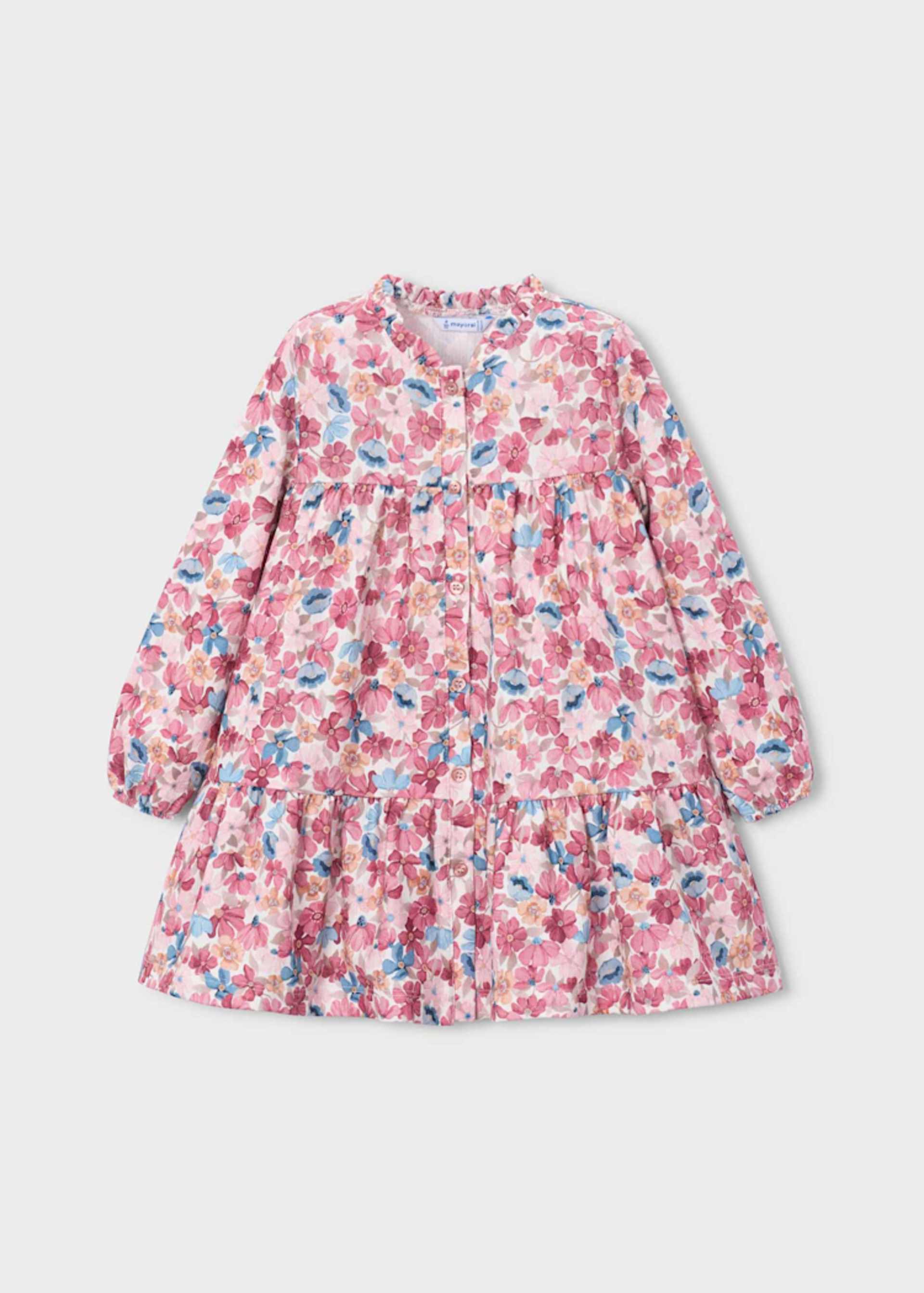 Kleid Blumenmuster Mädchen