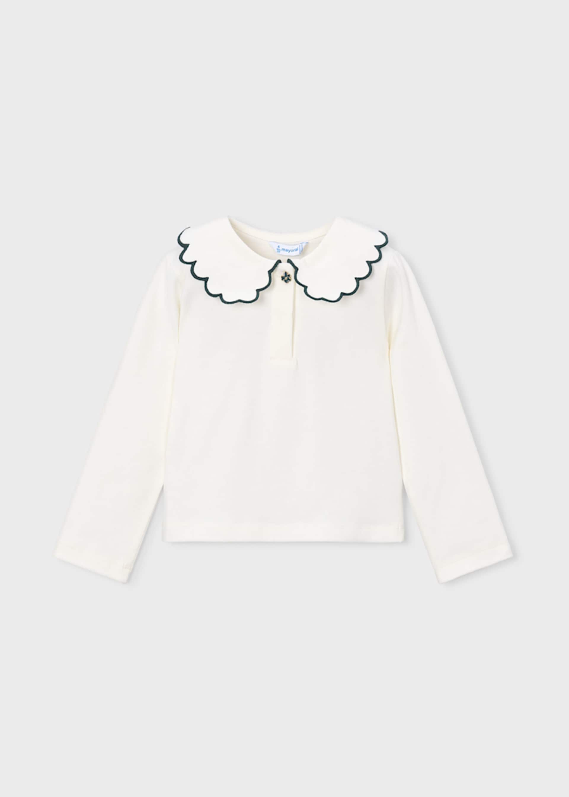 Polo básico cuello peter niña