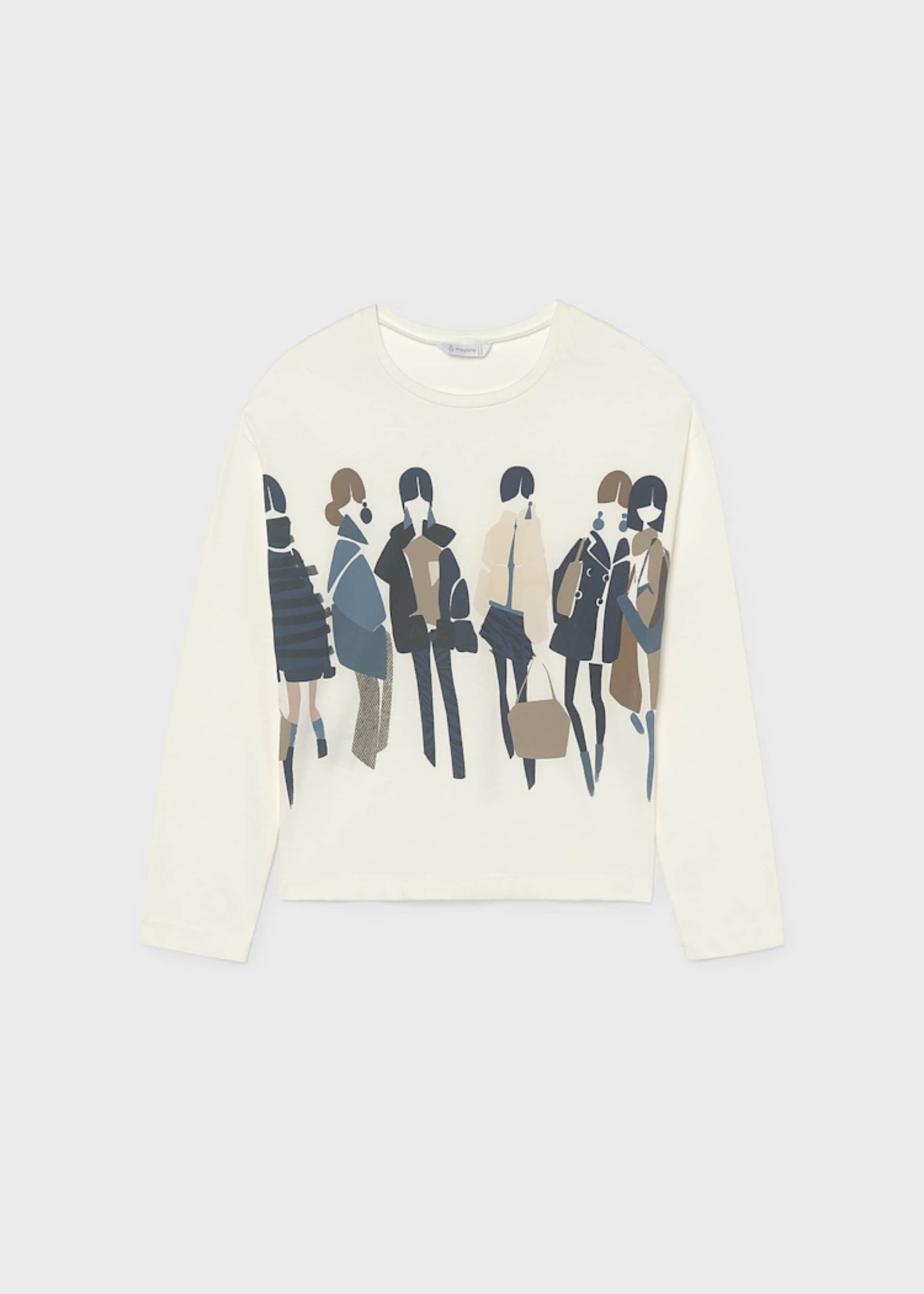 Maglietta serigrafia ragazza