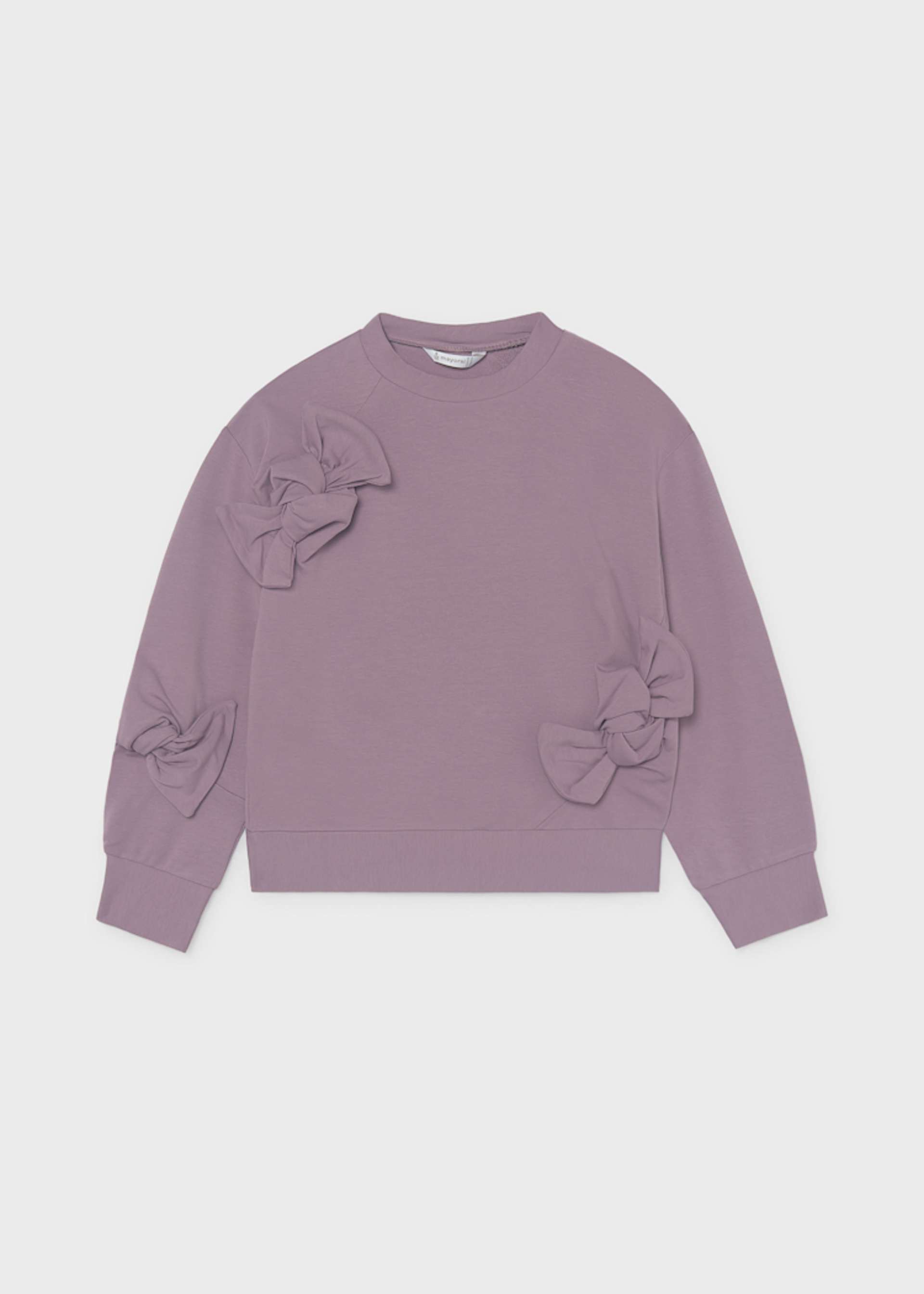 Girls' tie-front sweatshirt Girls' tie-front sweatshirt