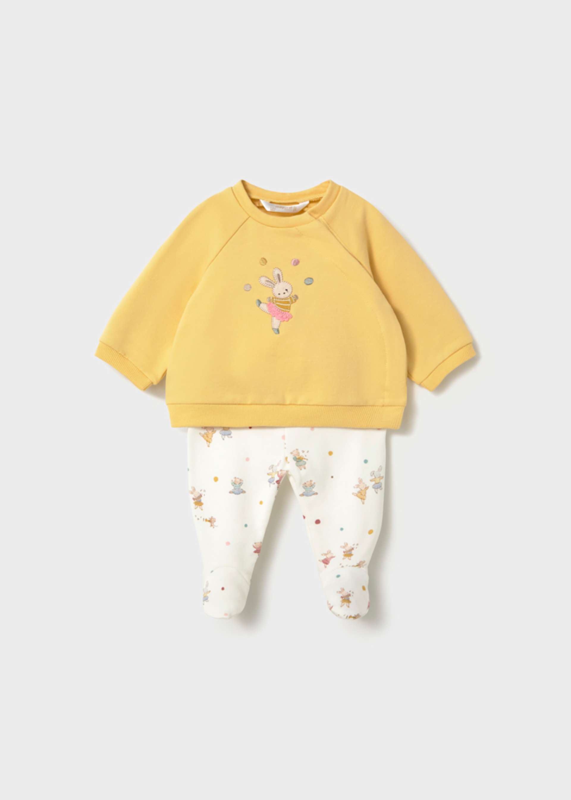 Ensemble guêtre et sweat nouveau-né