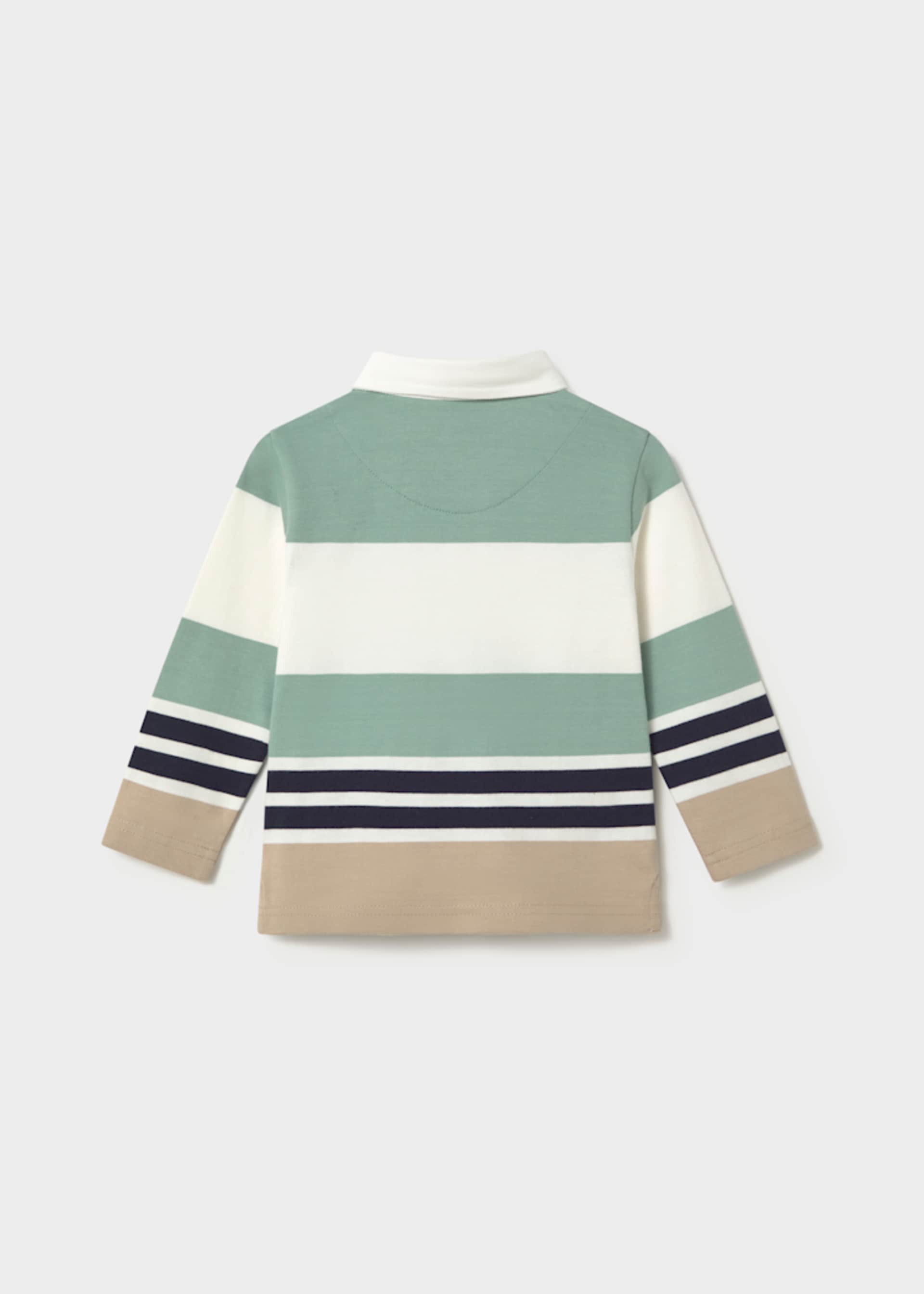 Baby striped polo shirt