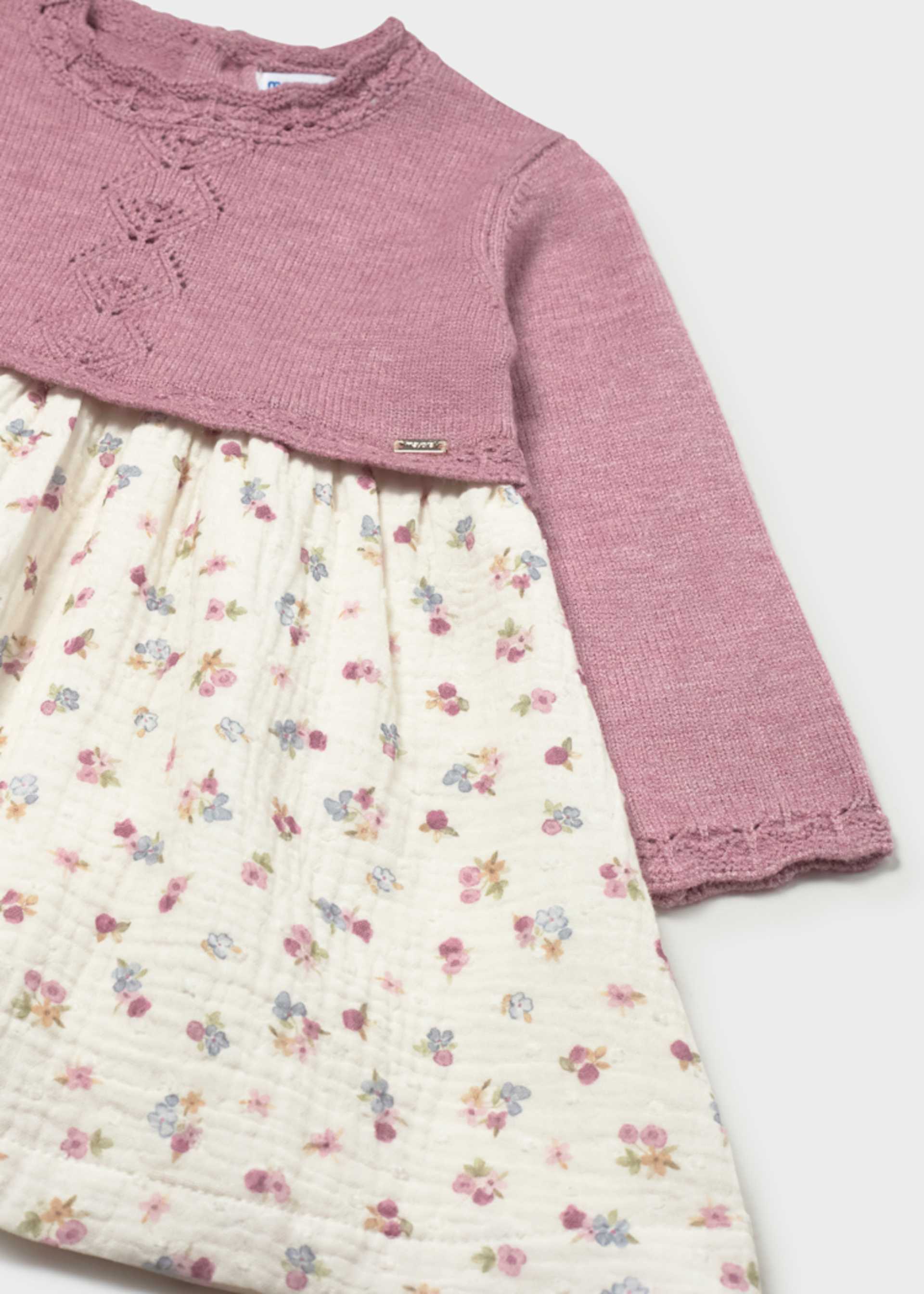 Strickkleid kombiniert Baby