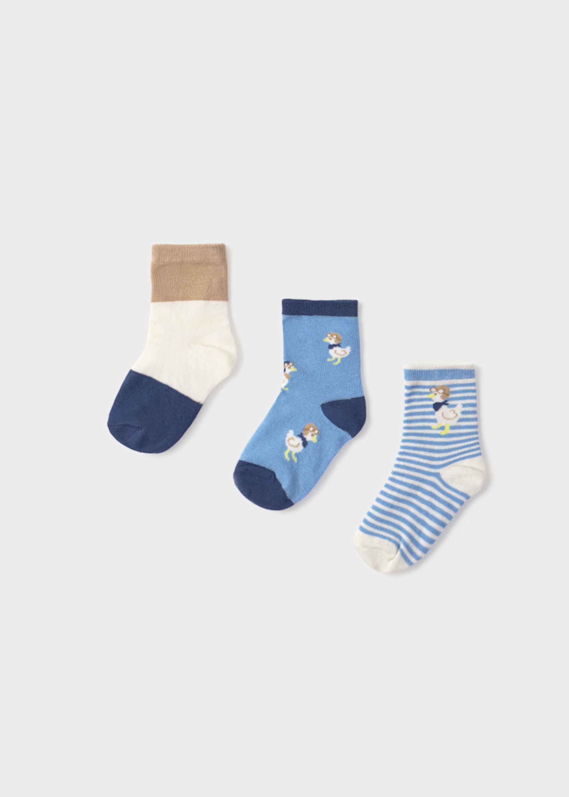 Socken 3er Set Ente Baby