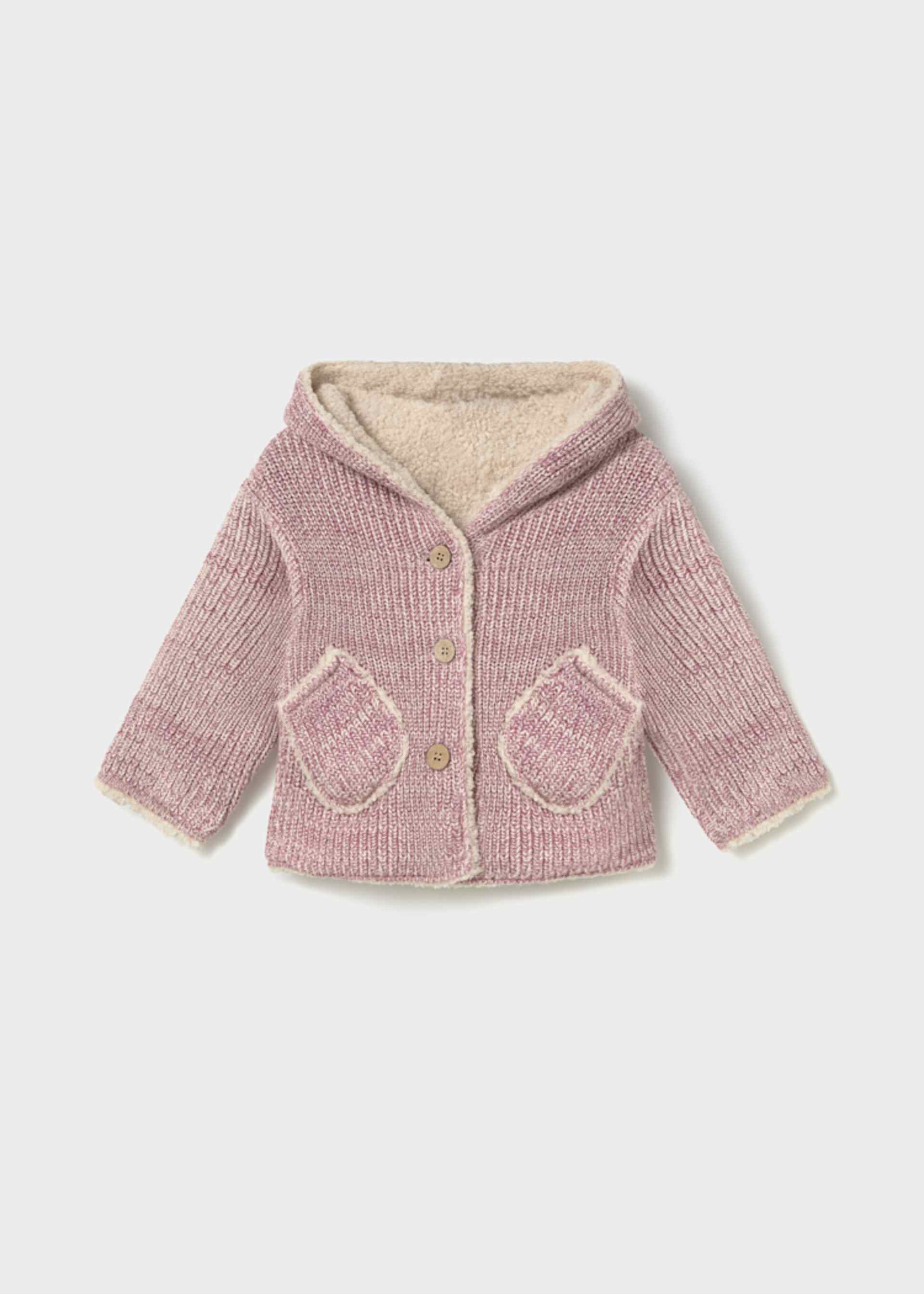 Manteau réversible à oreillettes bébé