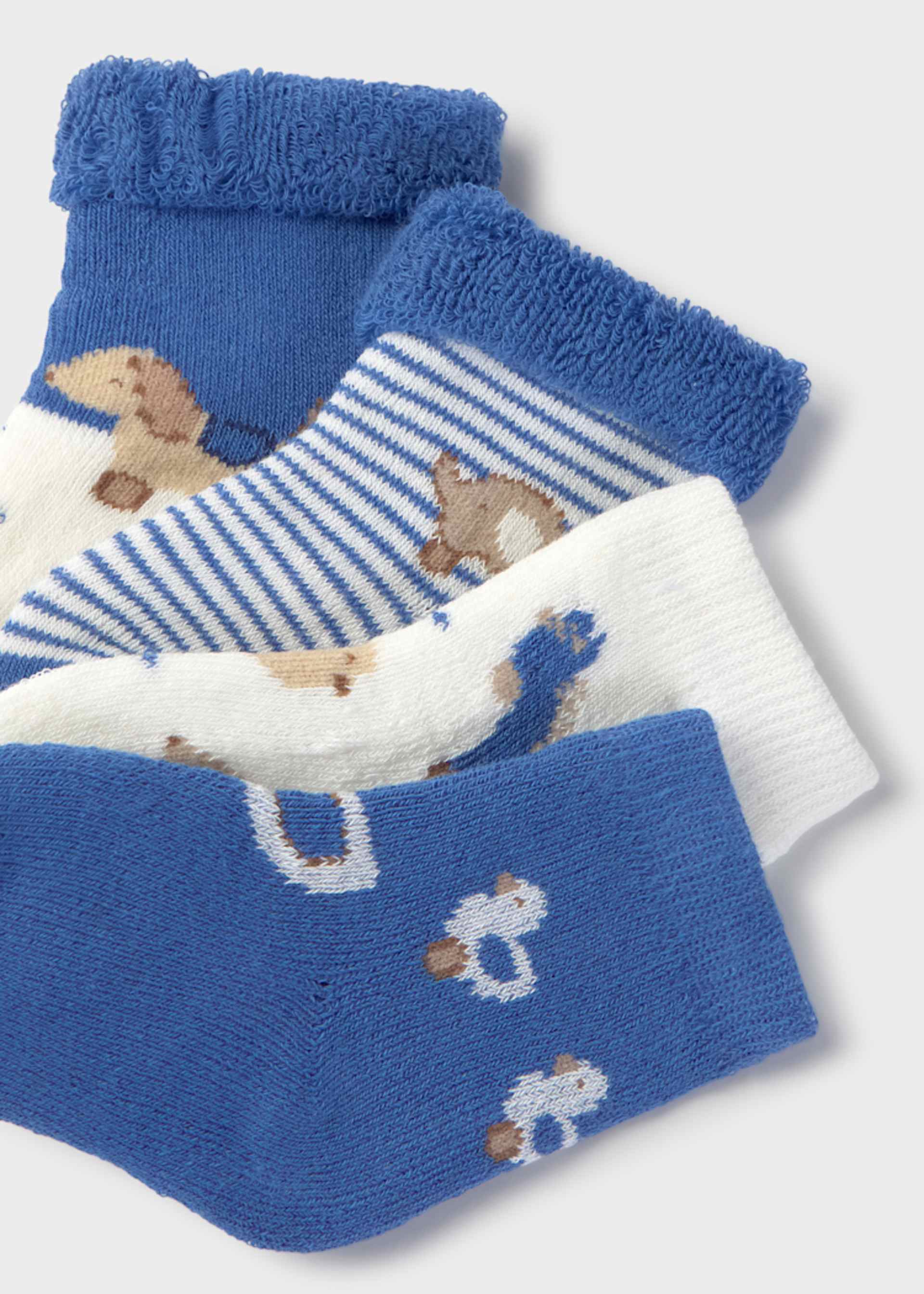 Lot 4 chaussettes nouveau-né
