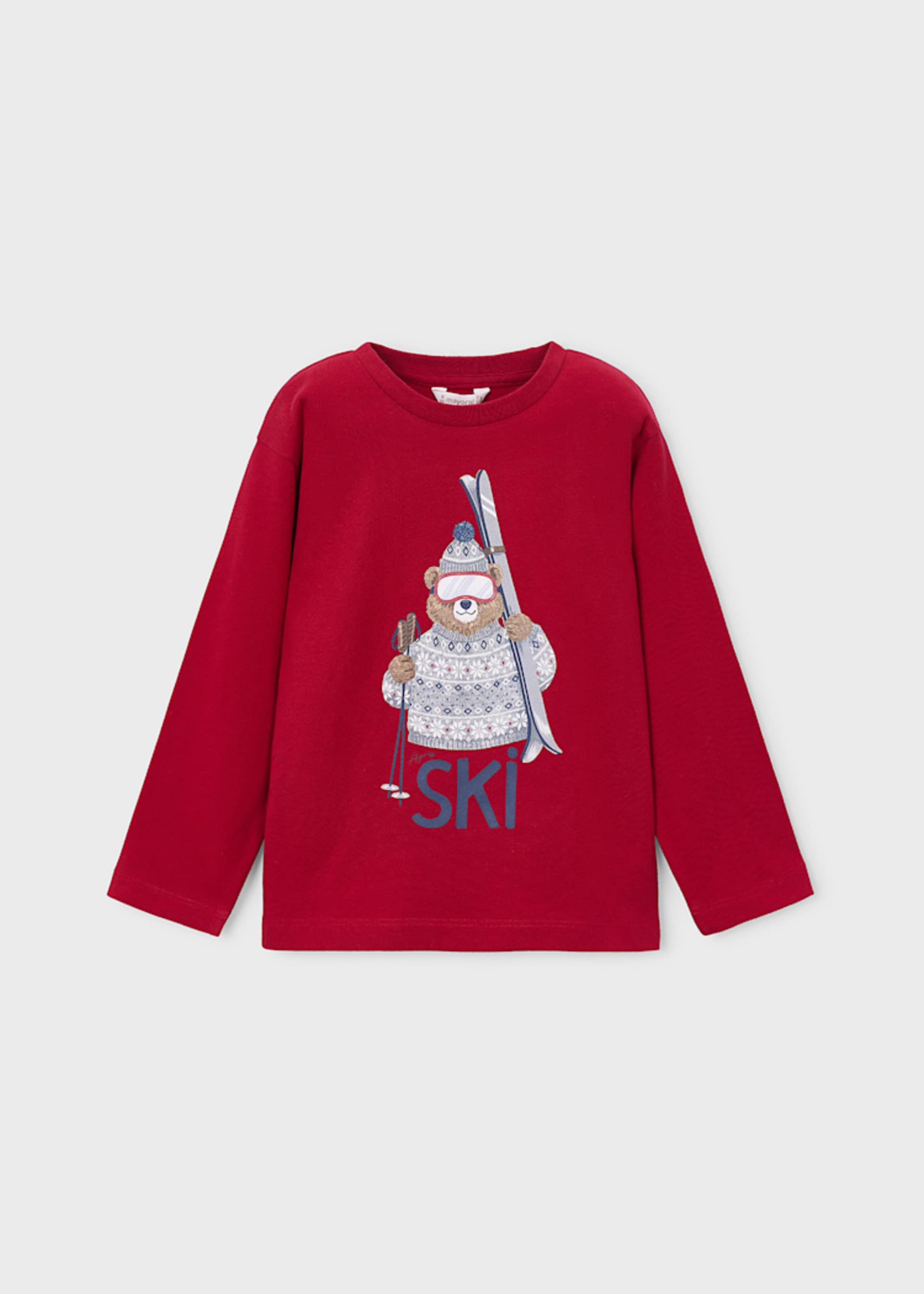 Maglietta orso sci bambino