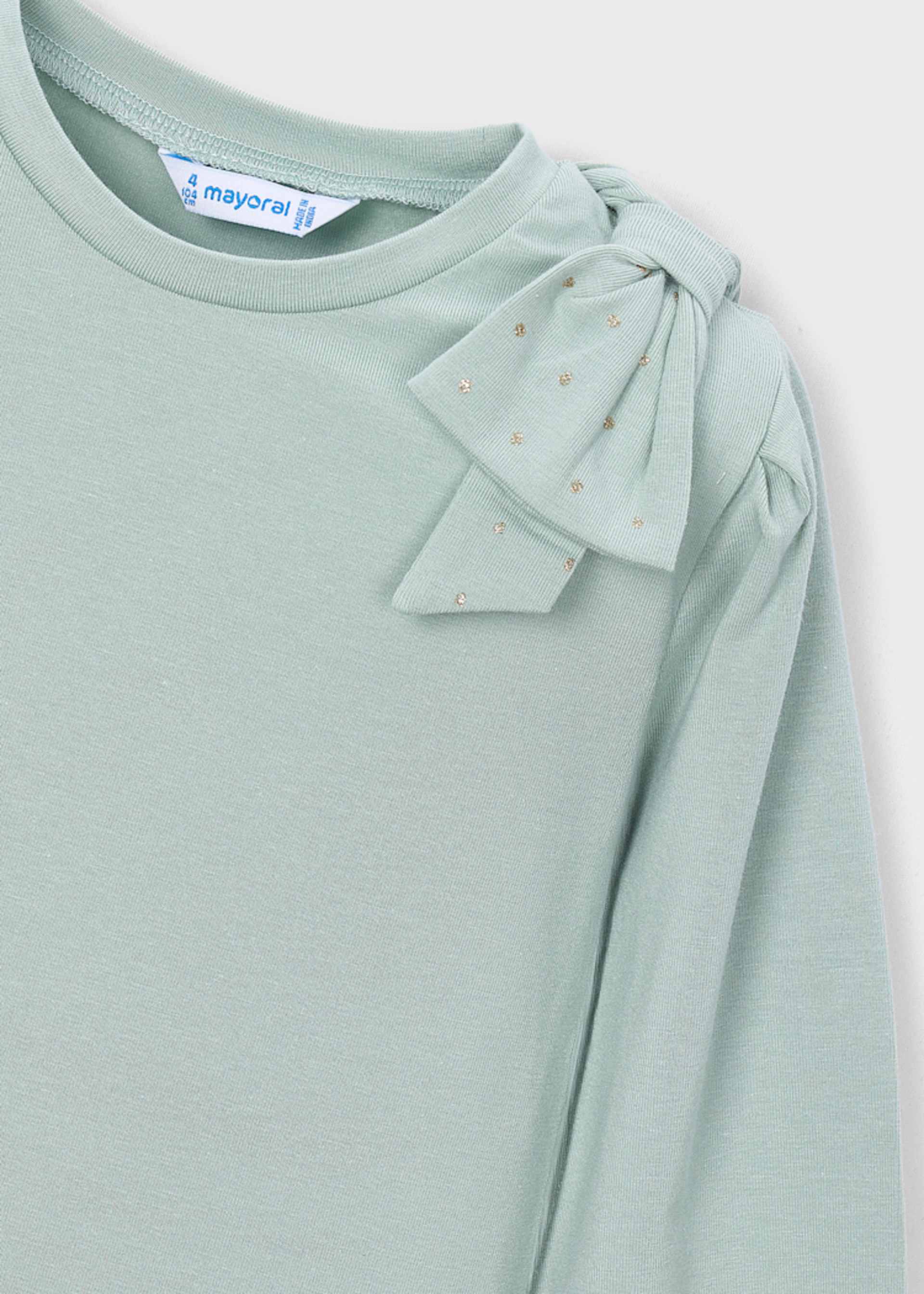 Tricou cu funda fetita