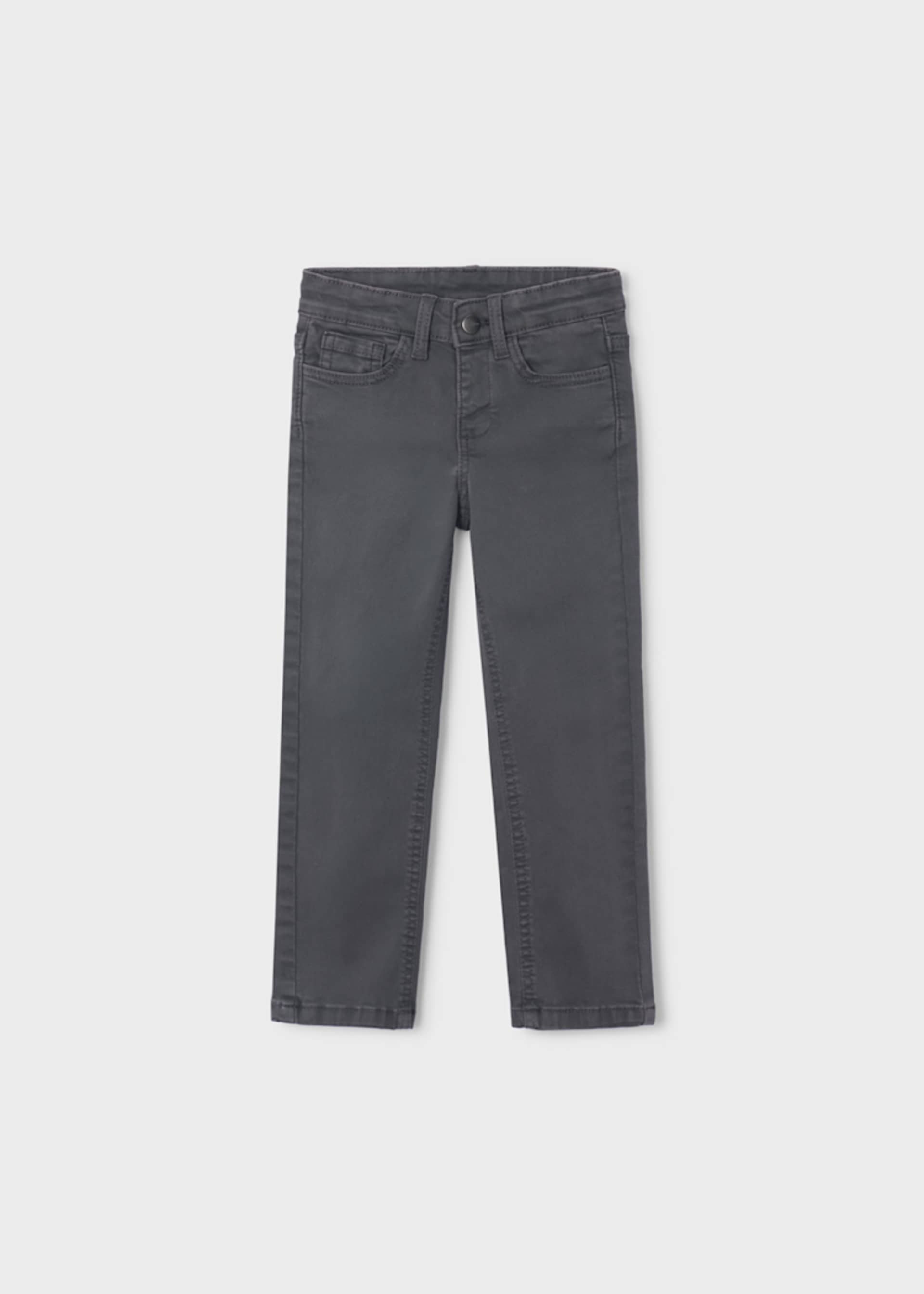 Spodnie basic slim fit z kieszeniami dla chłopca