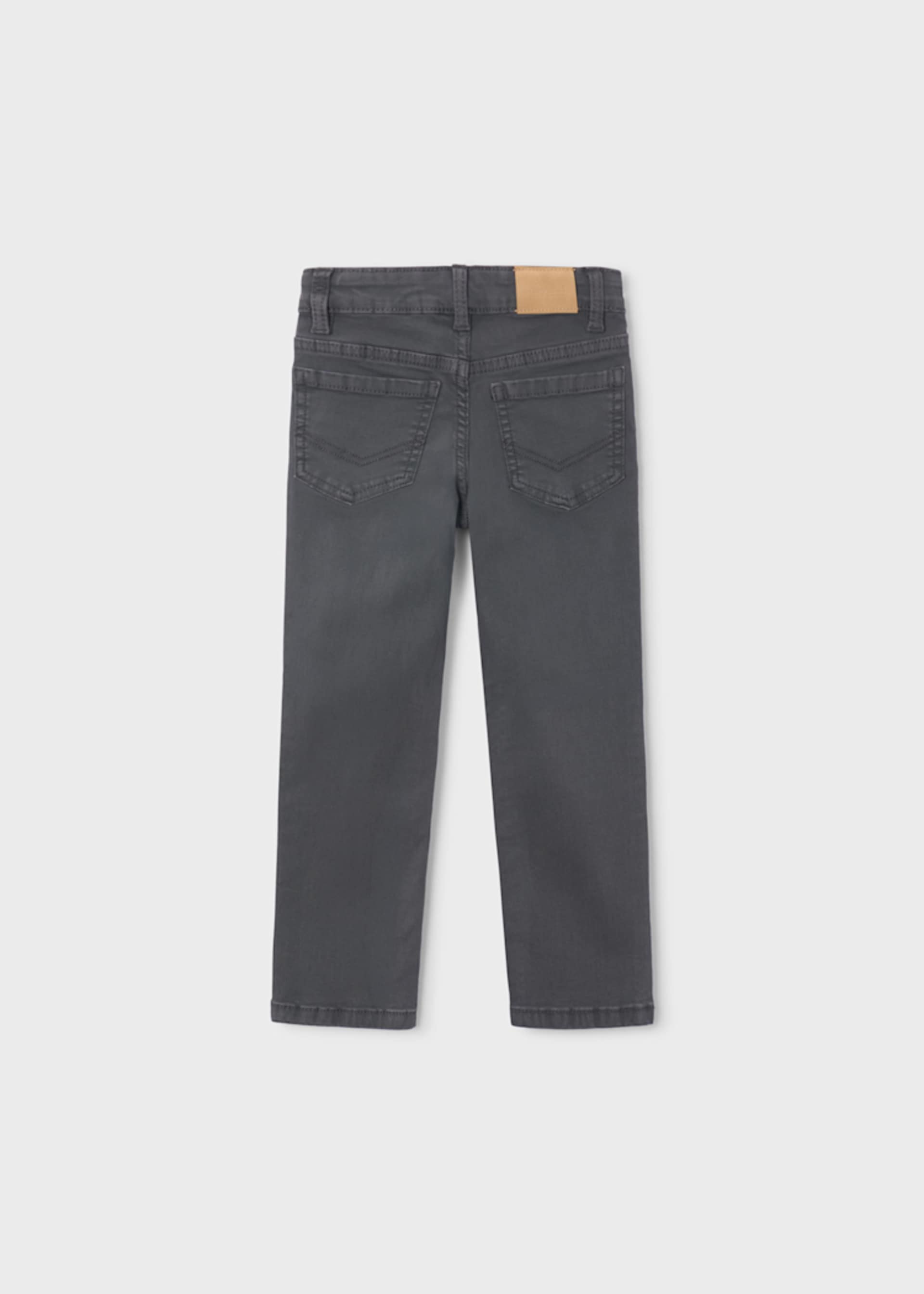 Spodnie basic slim fit z kieszeniami dla chłopca