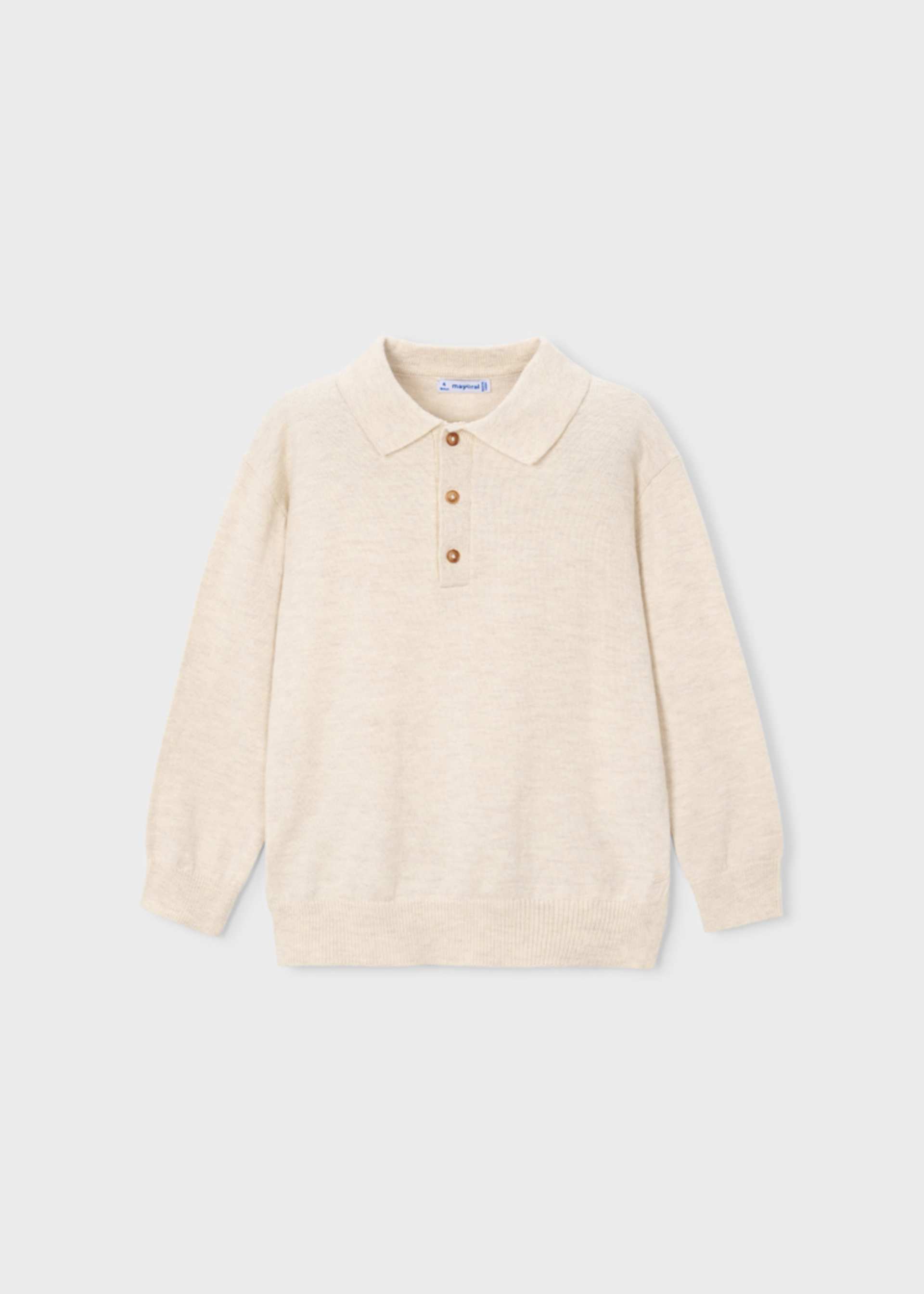 Polo en tricot garçon