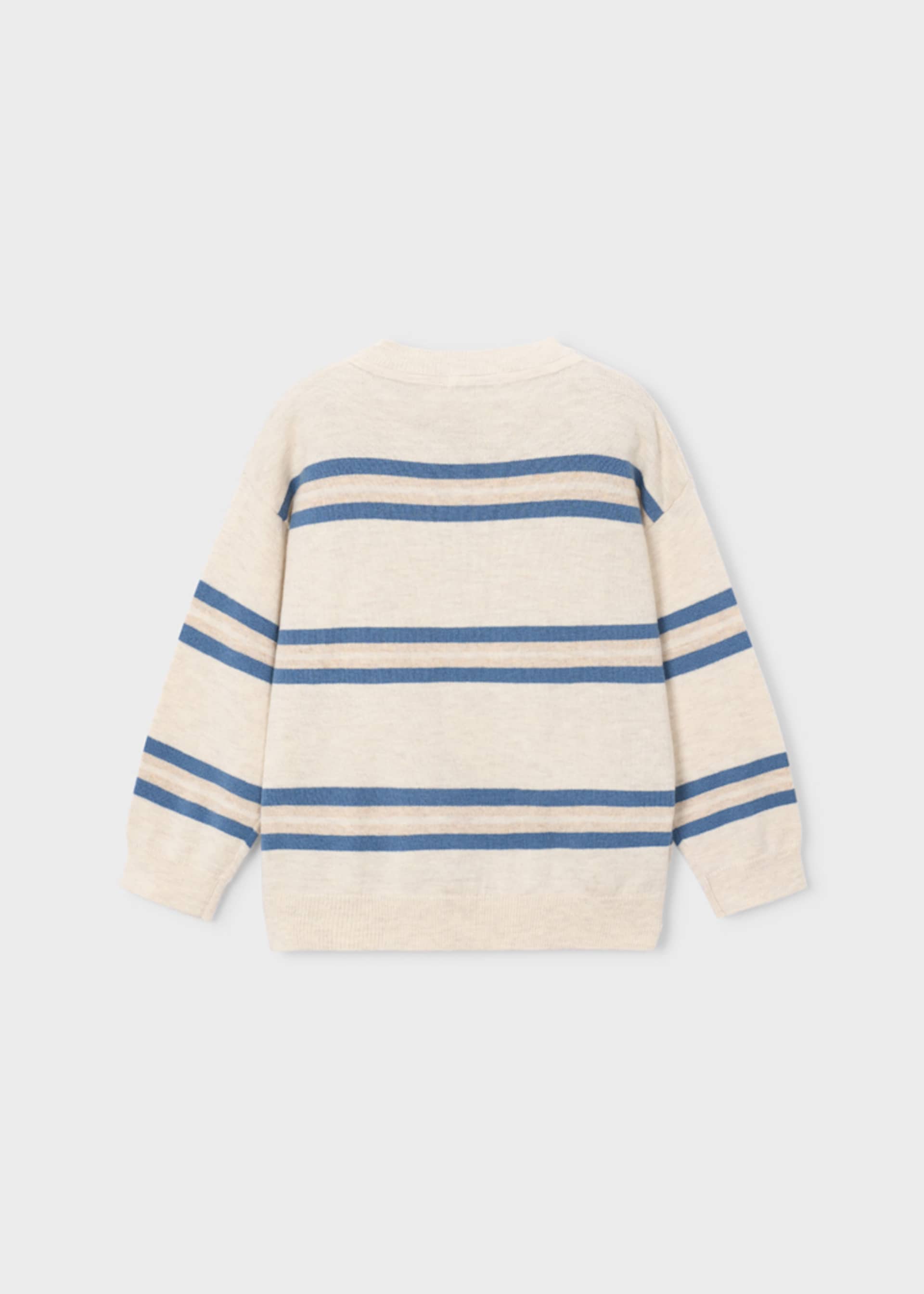 Sweter w paski dla chłopca