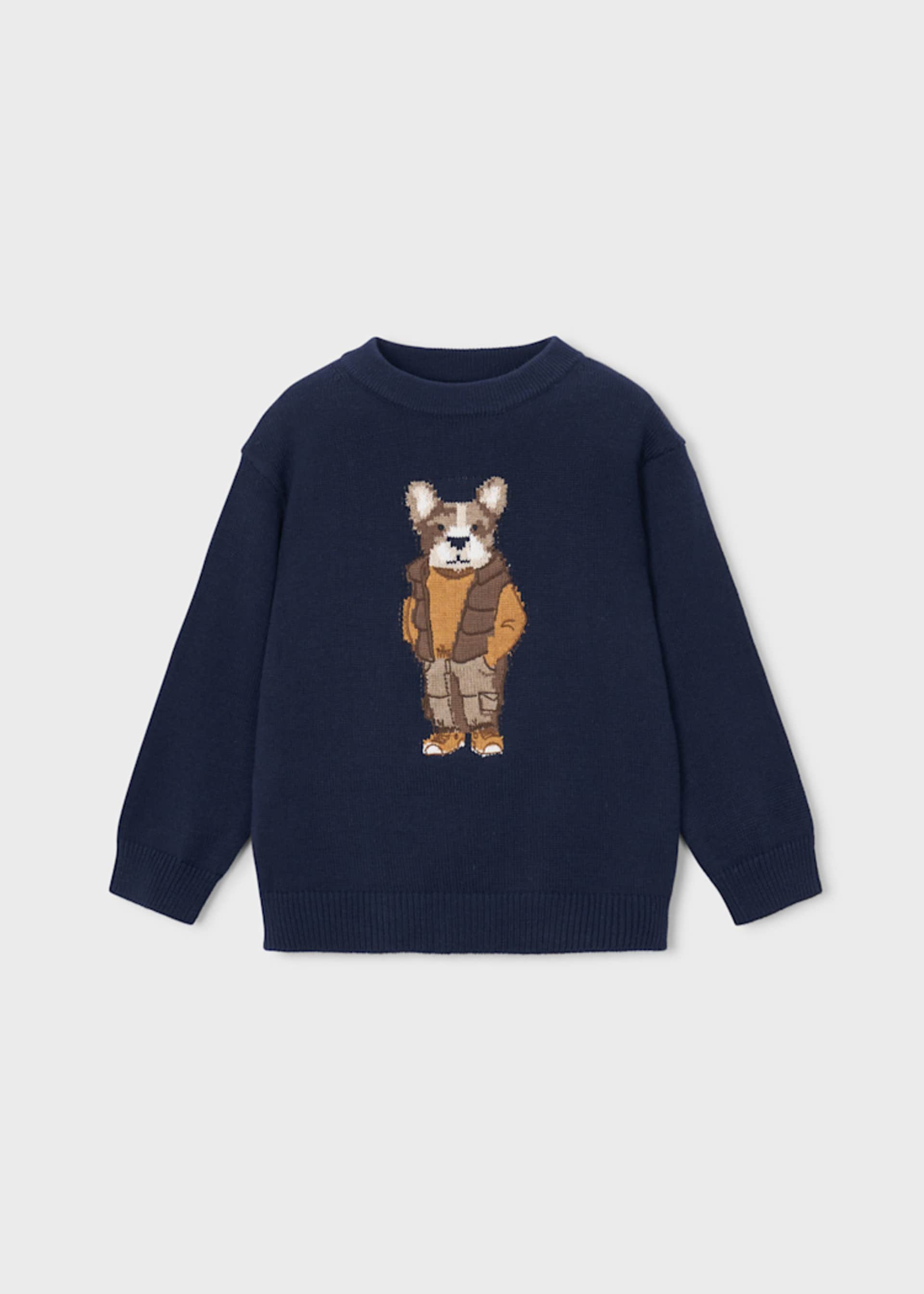 Suéter intarsia niño