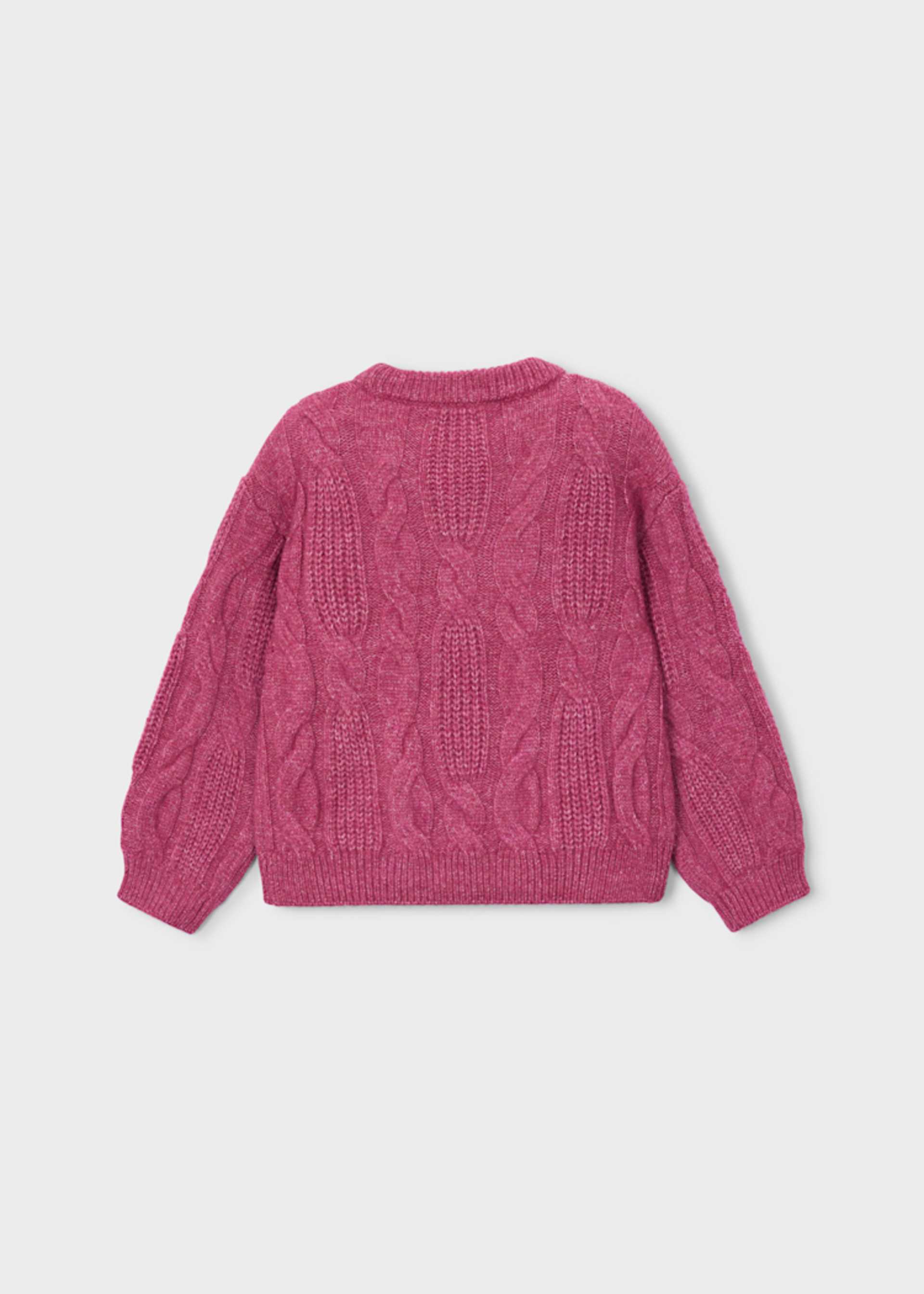 Pull  motif floral fille