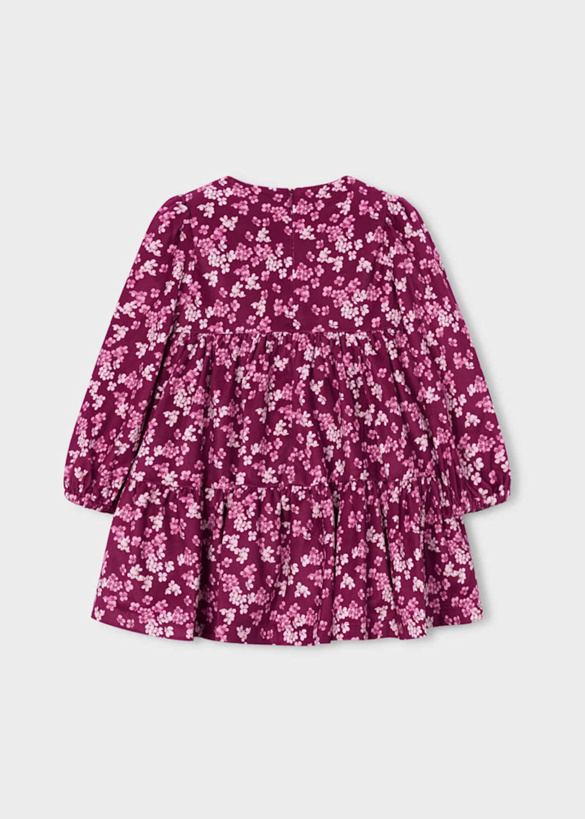 Samtkleid gemustert Mädchen