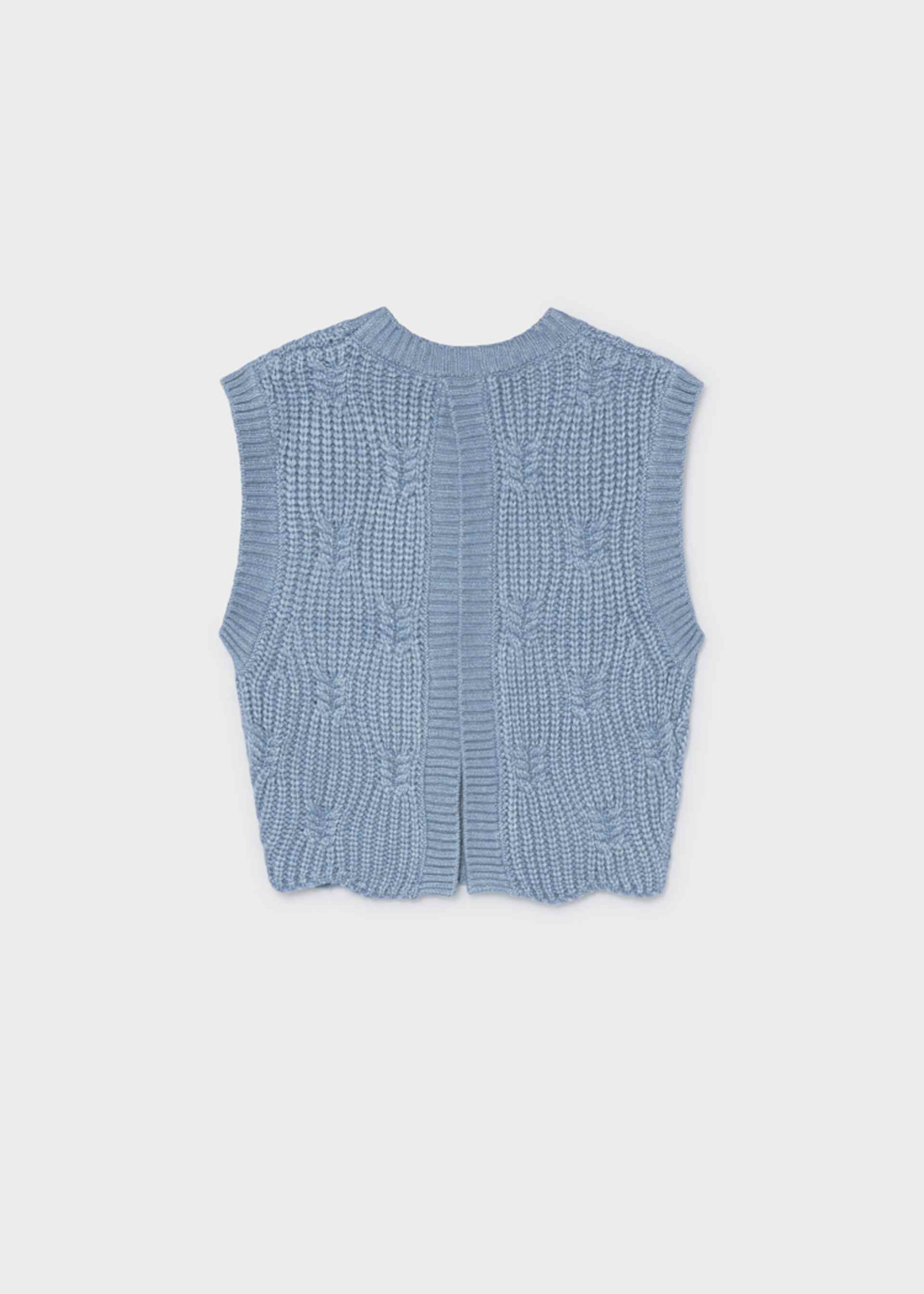 Chaleco tricot chica