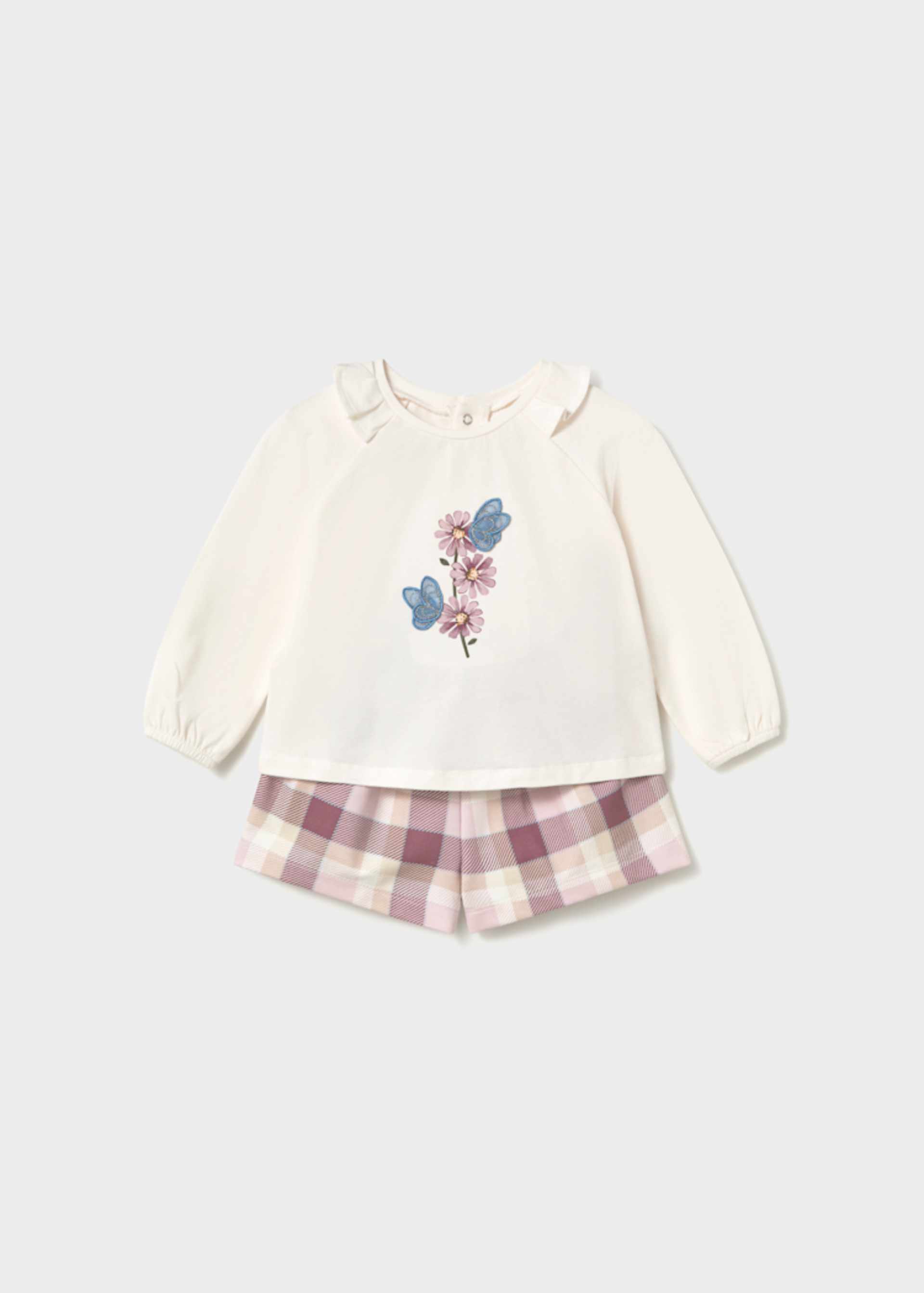 Set Bermudas kariert Baby