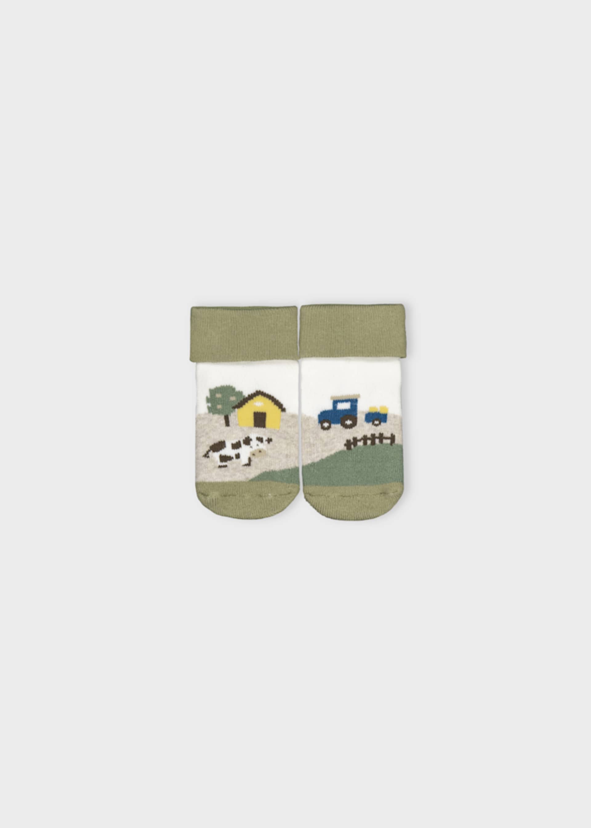 Chaussettes antidérapantes nouveau-né