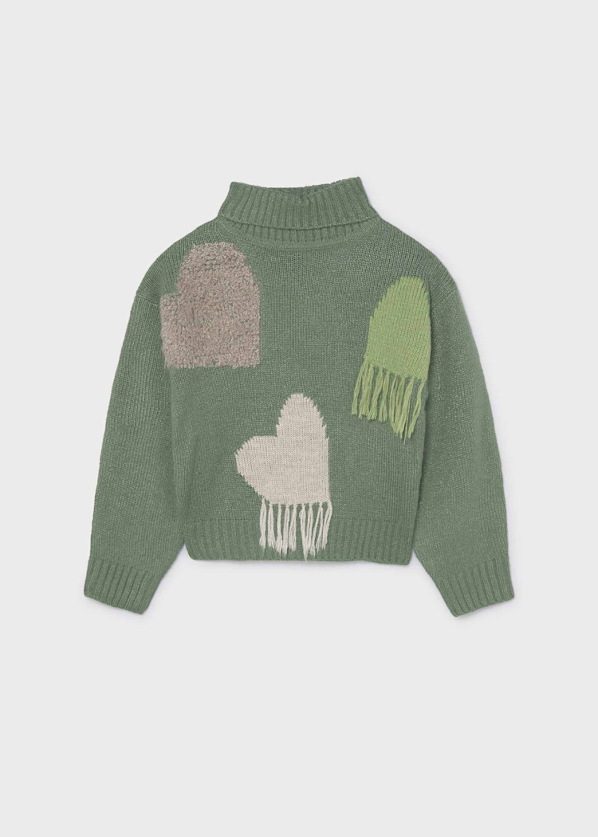 Pullover Herzen Teenager Mädchen
