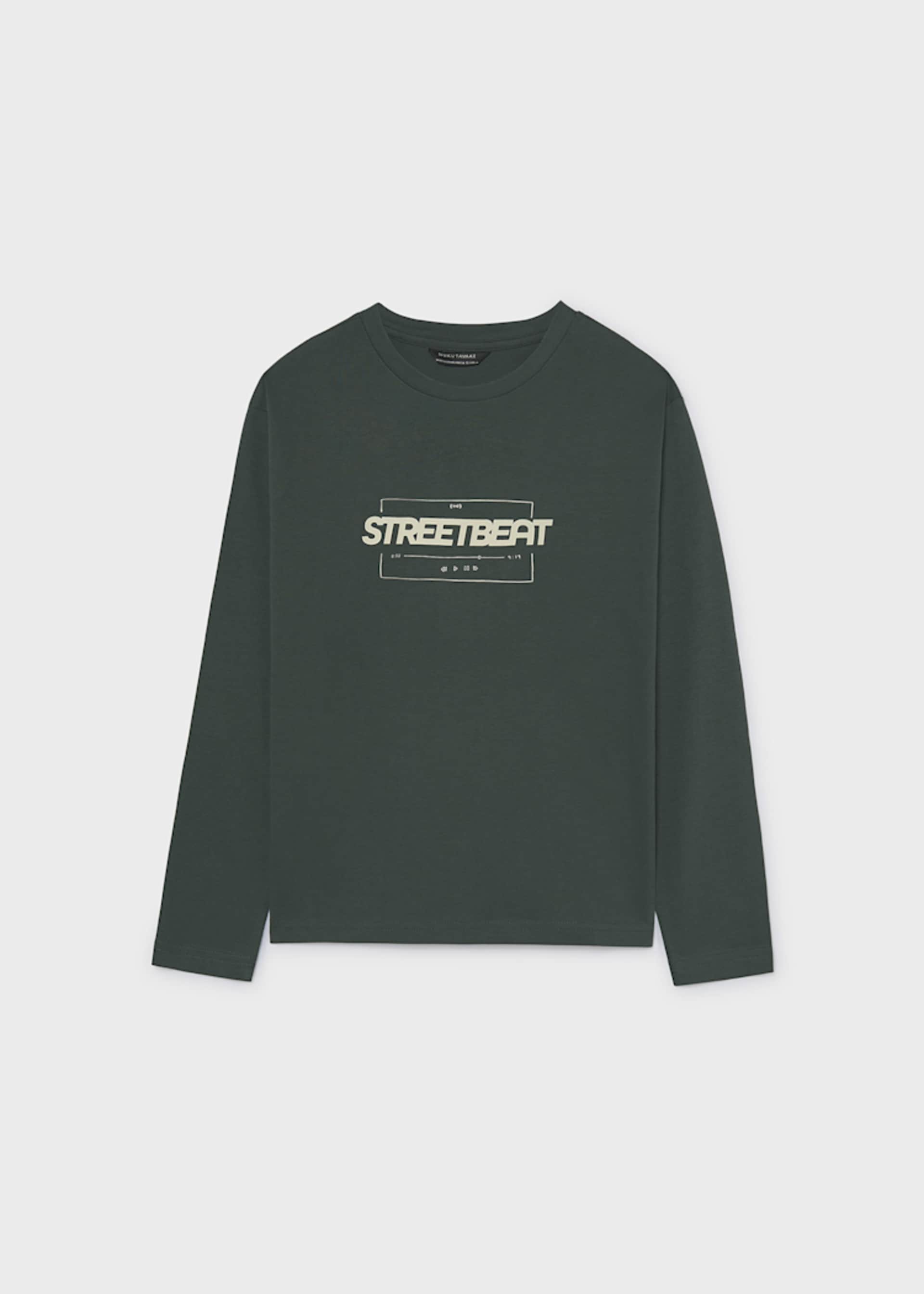 Set of 2 screen-printed T-shirts for boy