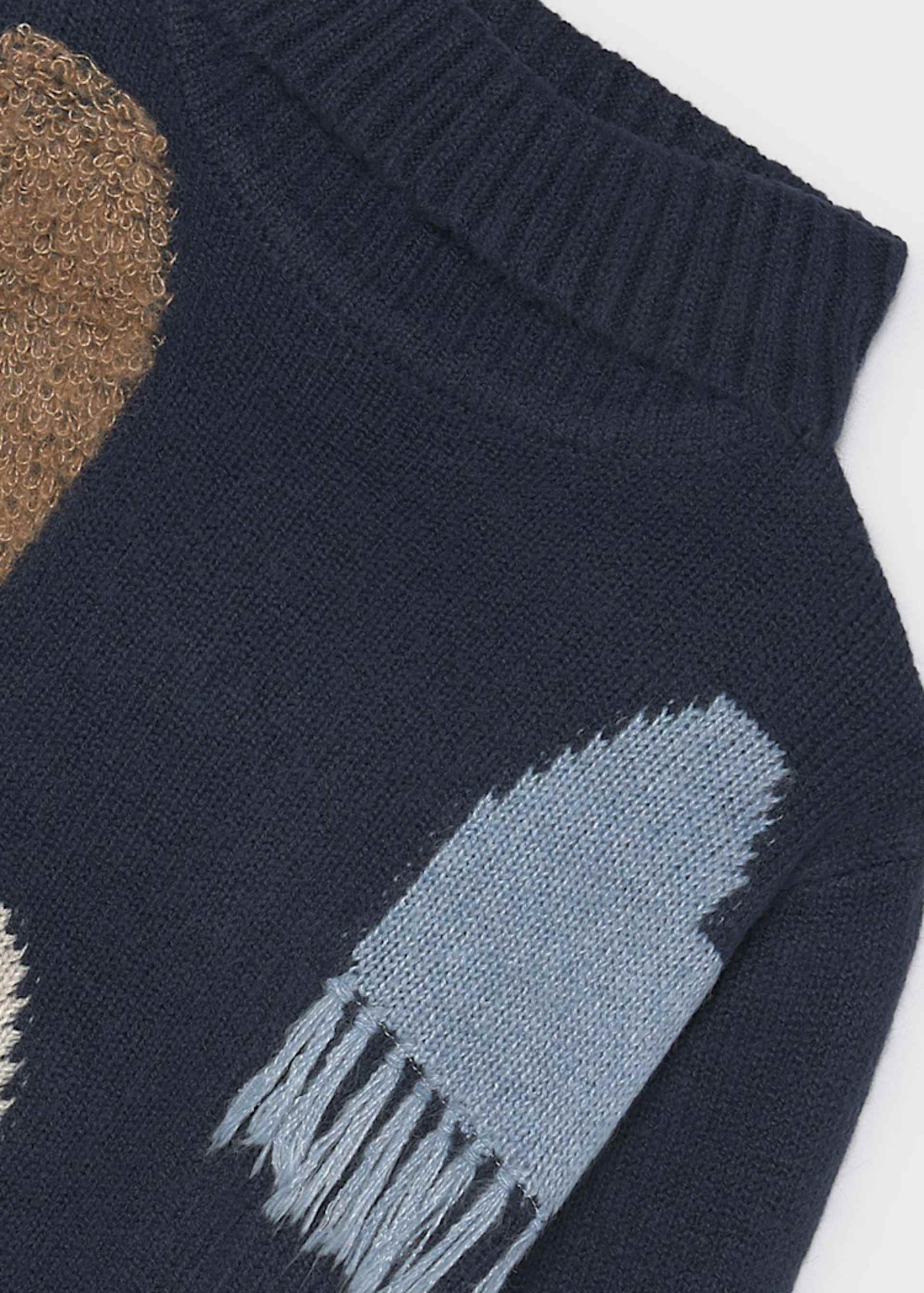 Pull à cœurs fille