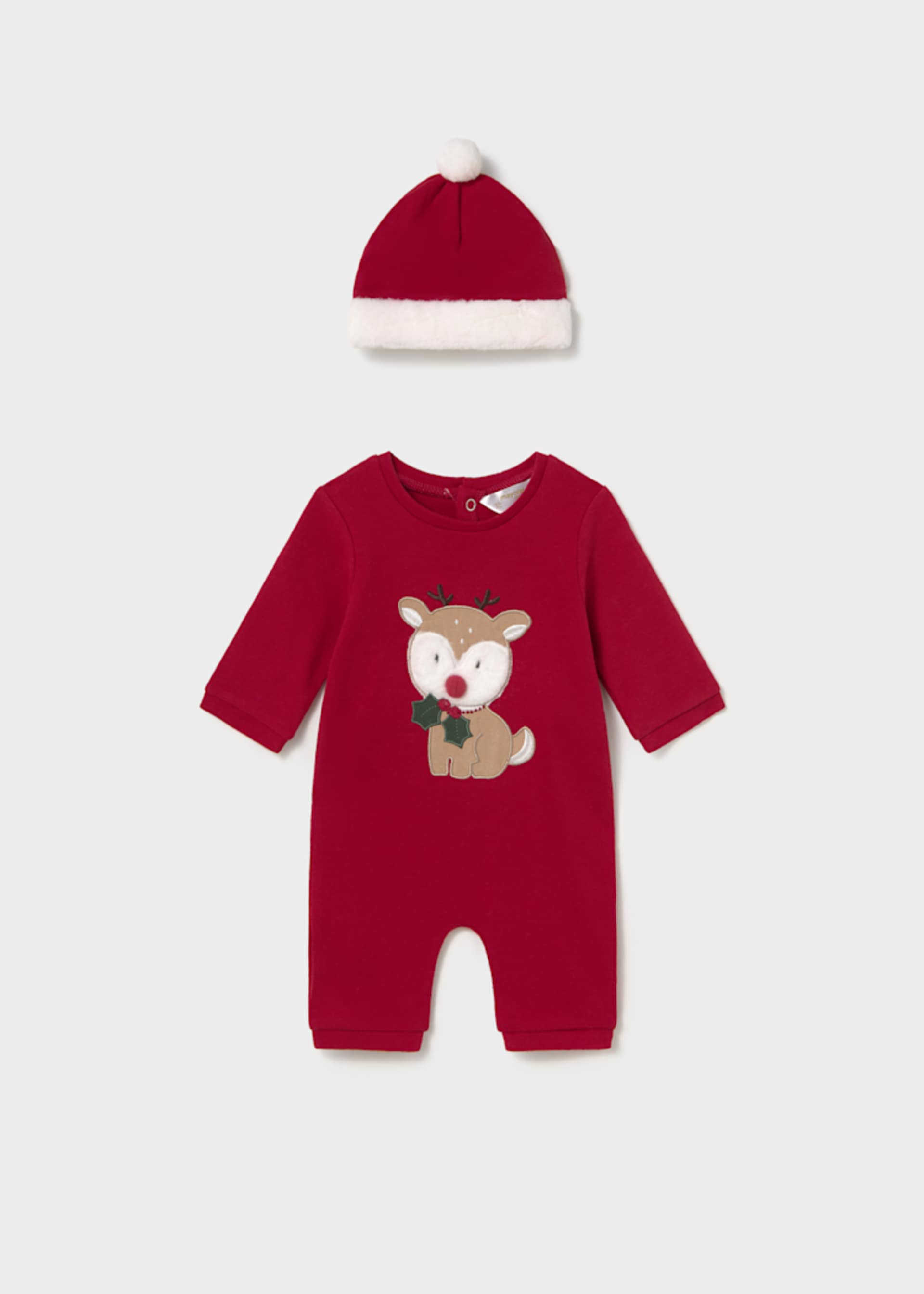 Newborn Sleepsuit with Hat