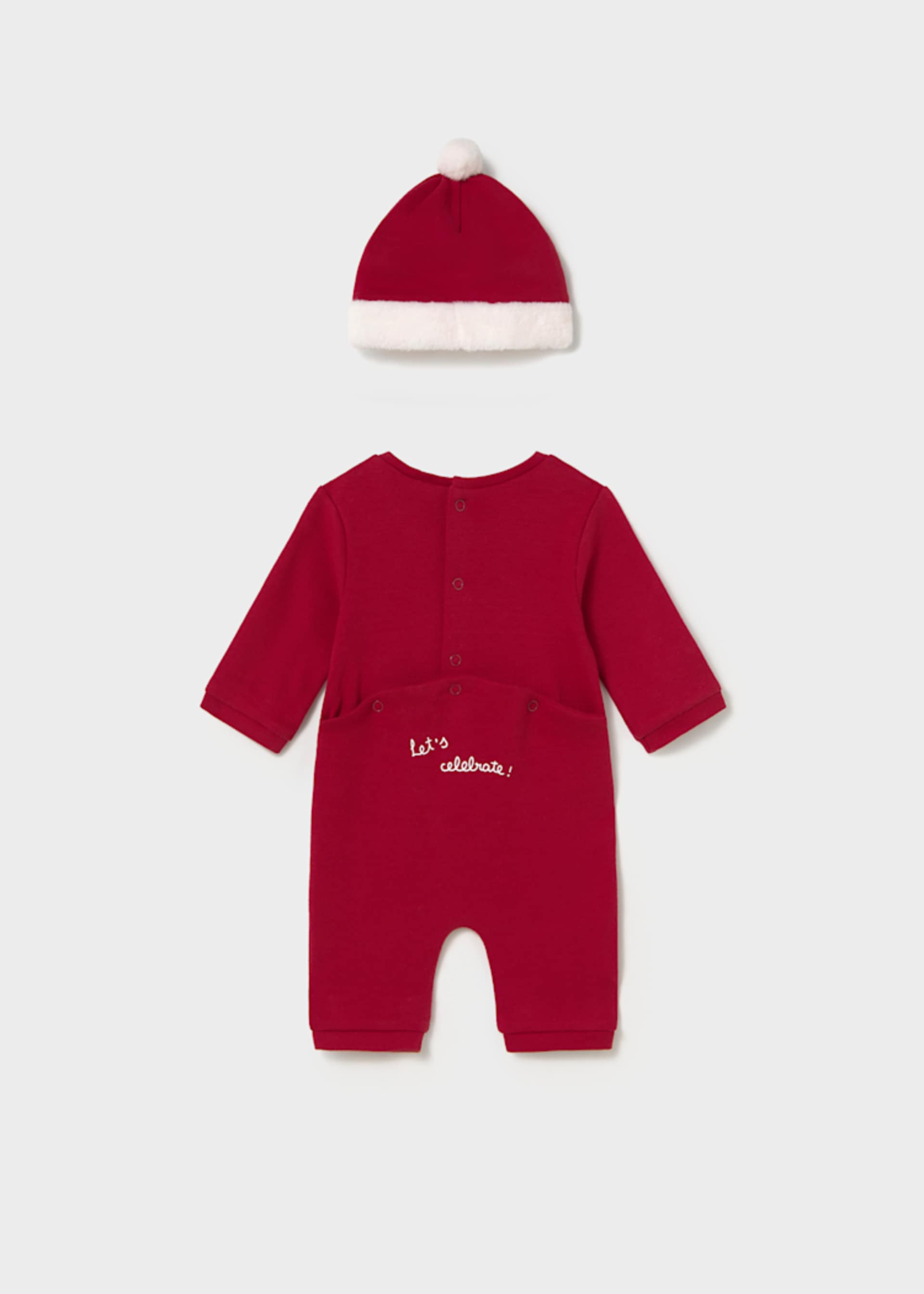 Newborn Sleepsuit with Hat